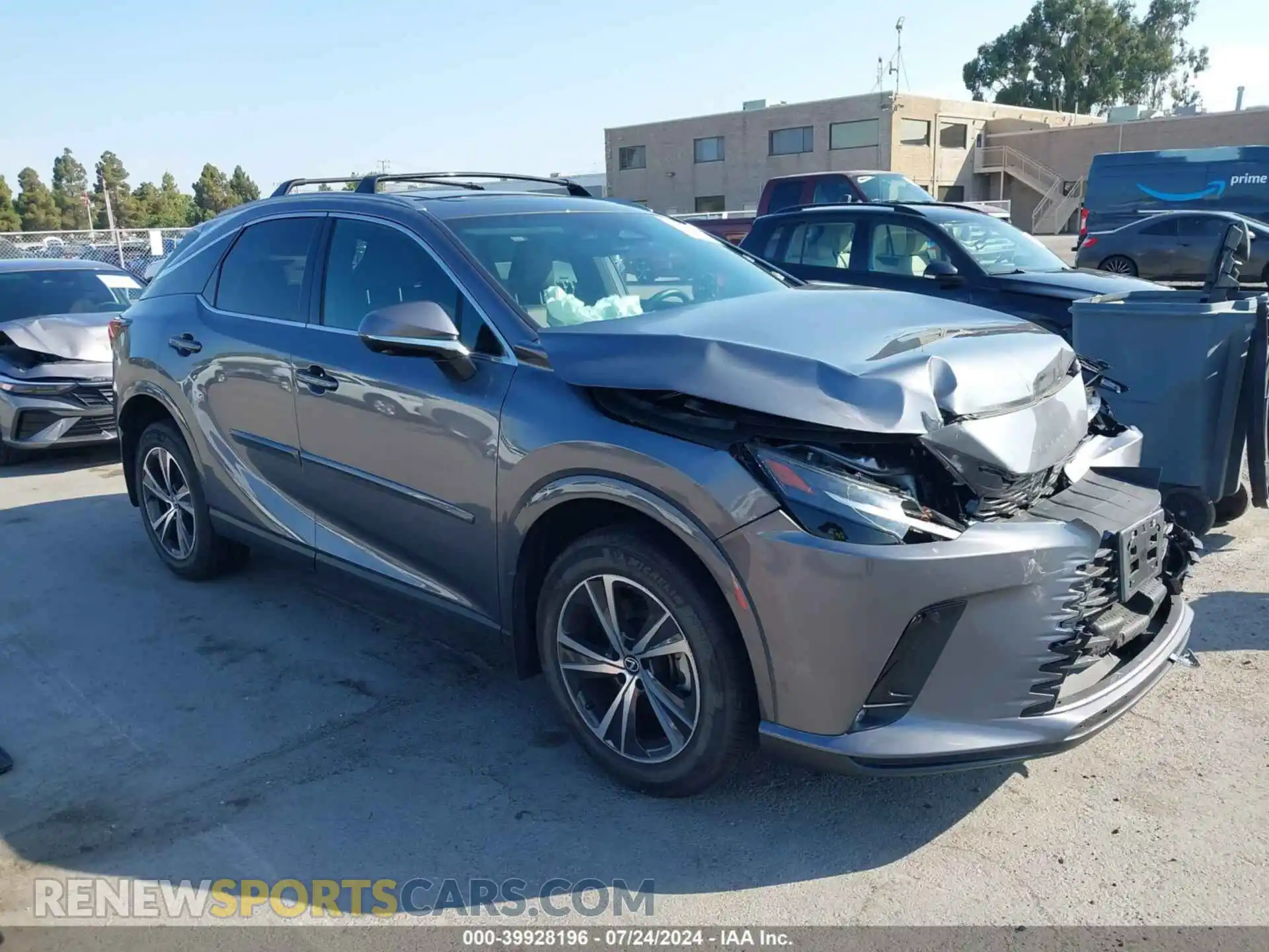 1 Photograph of a damaged car 2T2BAMBA8PC014615 LEXUS RX 350 2023