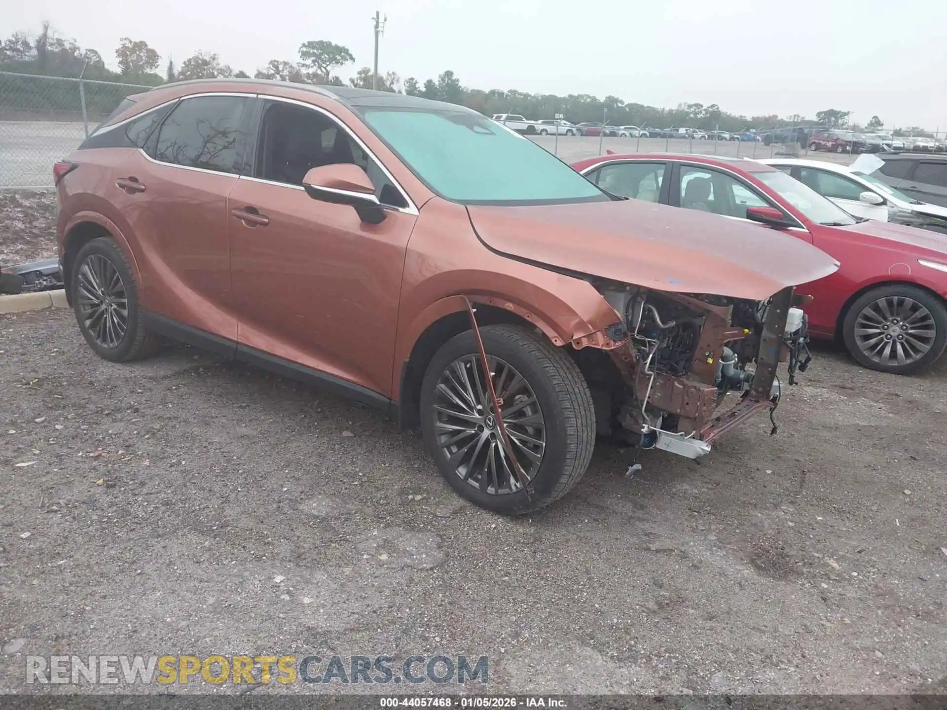 1 Photograph of a damaged car 2T2BAMBA8PC021984 LEXUS RX 350 2023