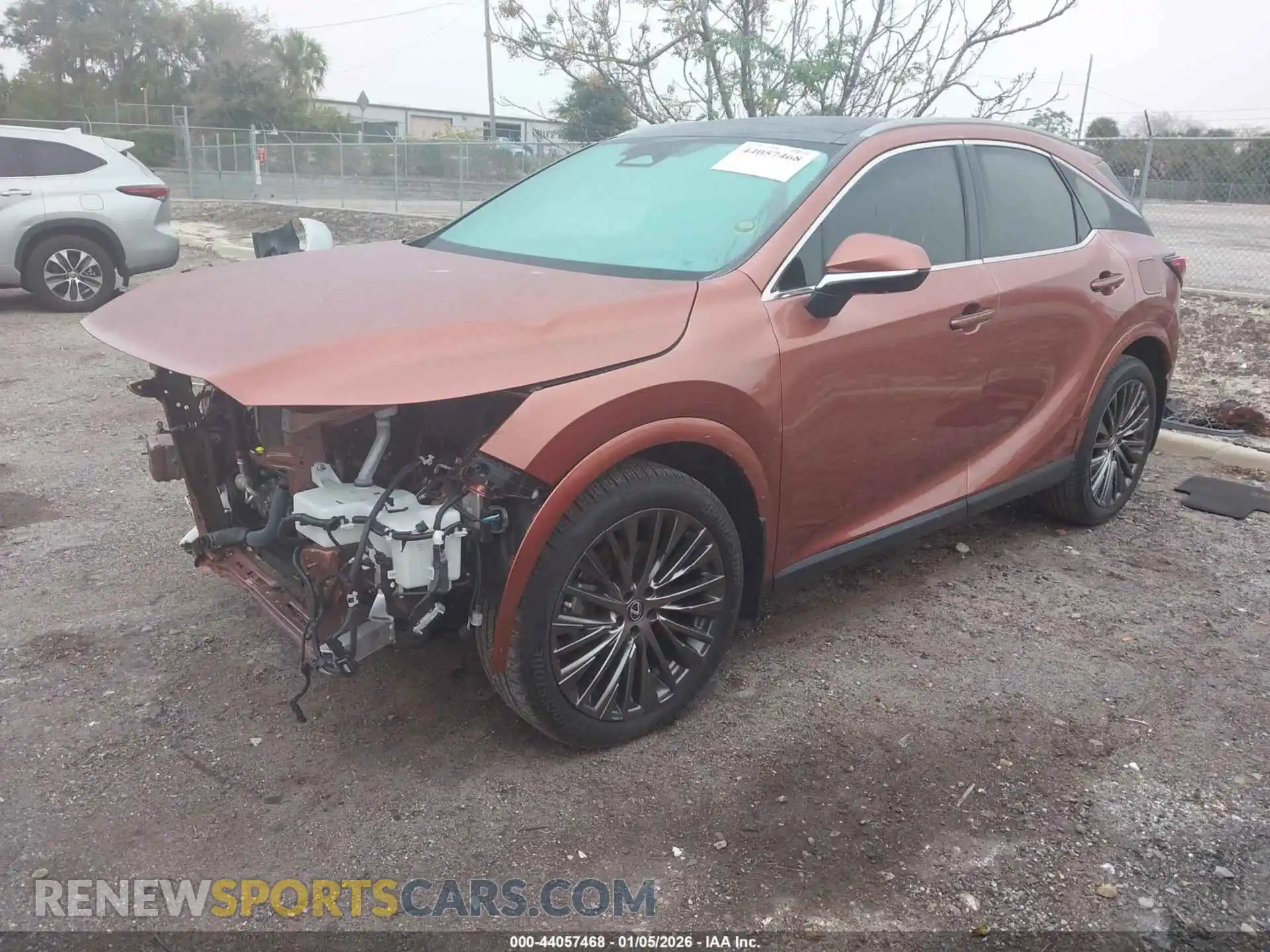 2 Photograph of a damaged car 2T2BAMBA8PC021984 LEXUS RX 350 2023
