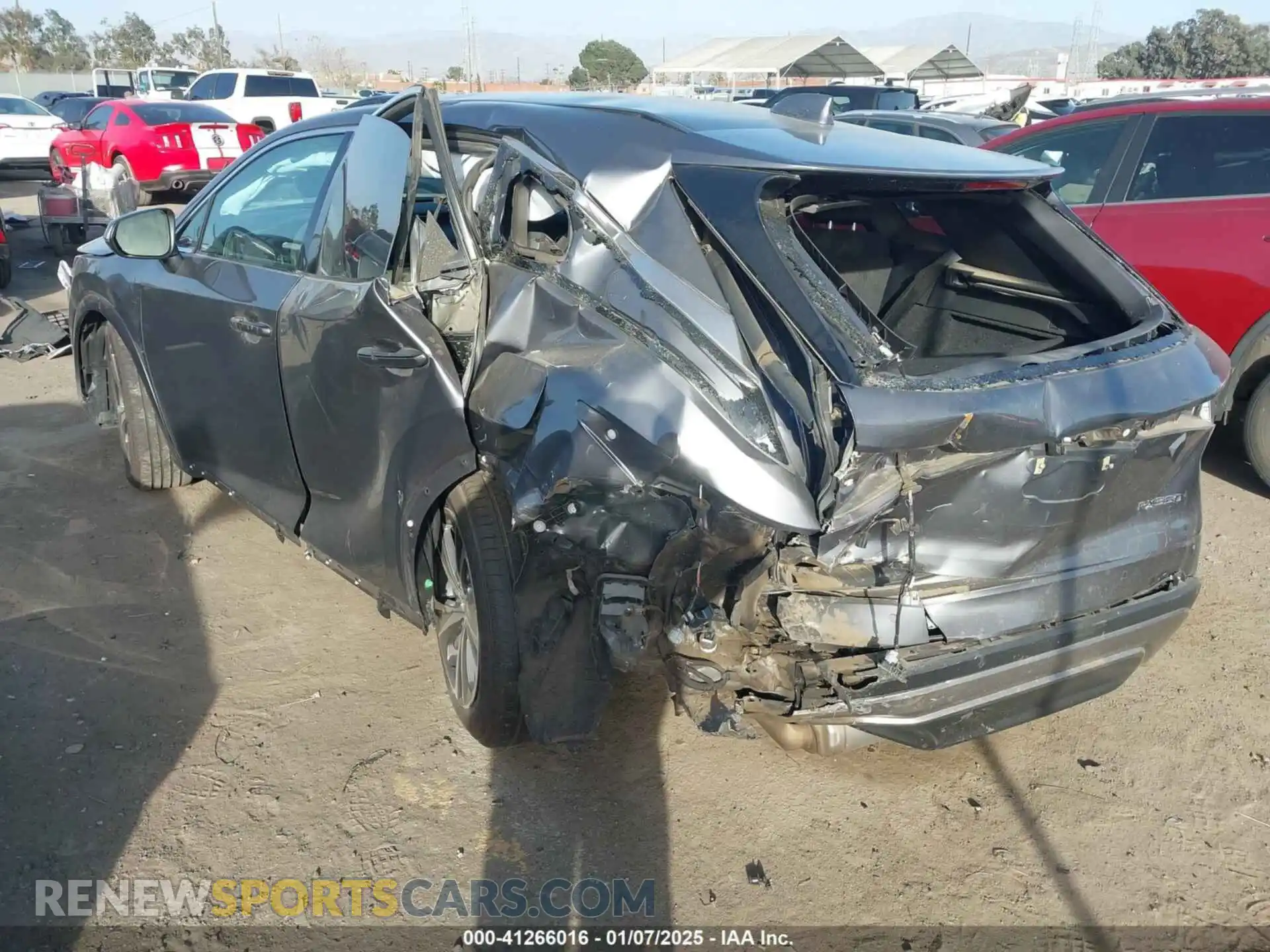 3 Photograph of a damaged car 2T2BAMBAXPC001221 LEXUS RX 350 2023
