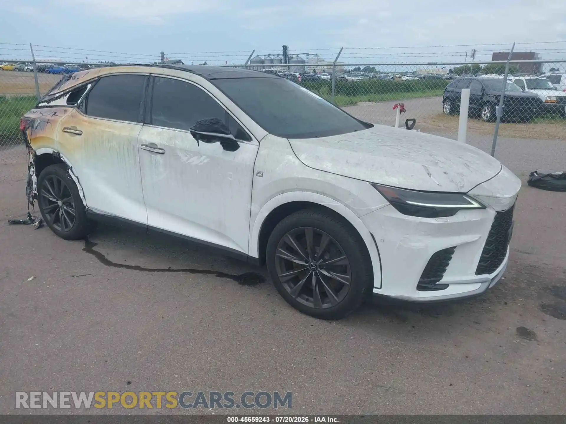 1 Photograph of a damaged car 2T2BAMCA0PC026658 LEXUS RX 350 2023