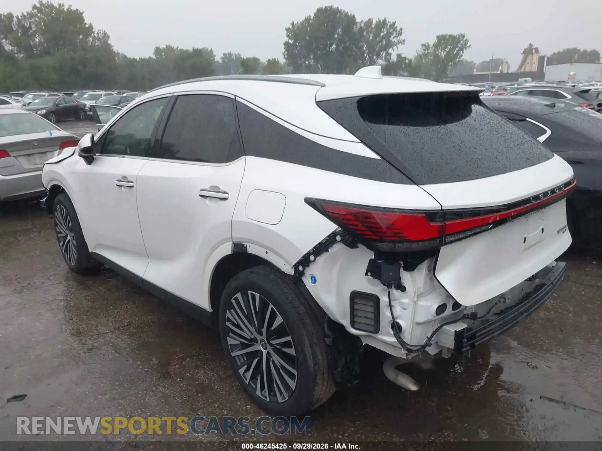 3 fotografías del automóvil dañado 2T2BAMCA2PC013491 LEXUS RX 350 2023