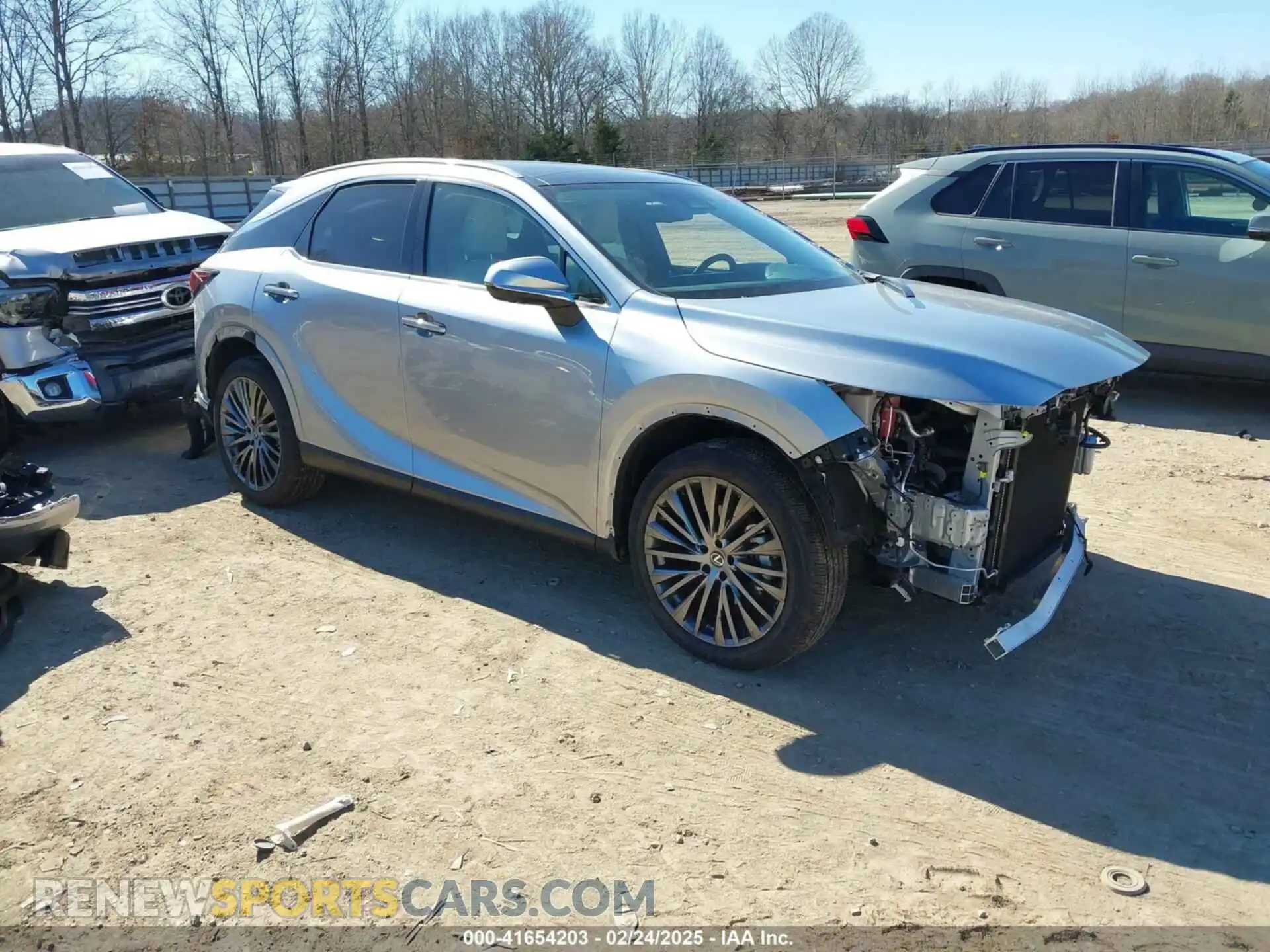 1 Photograph of a damaged car 2T2BAMCA2PC020568 LEXUS RX 350 2023