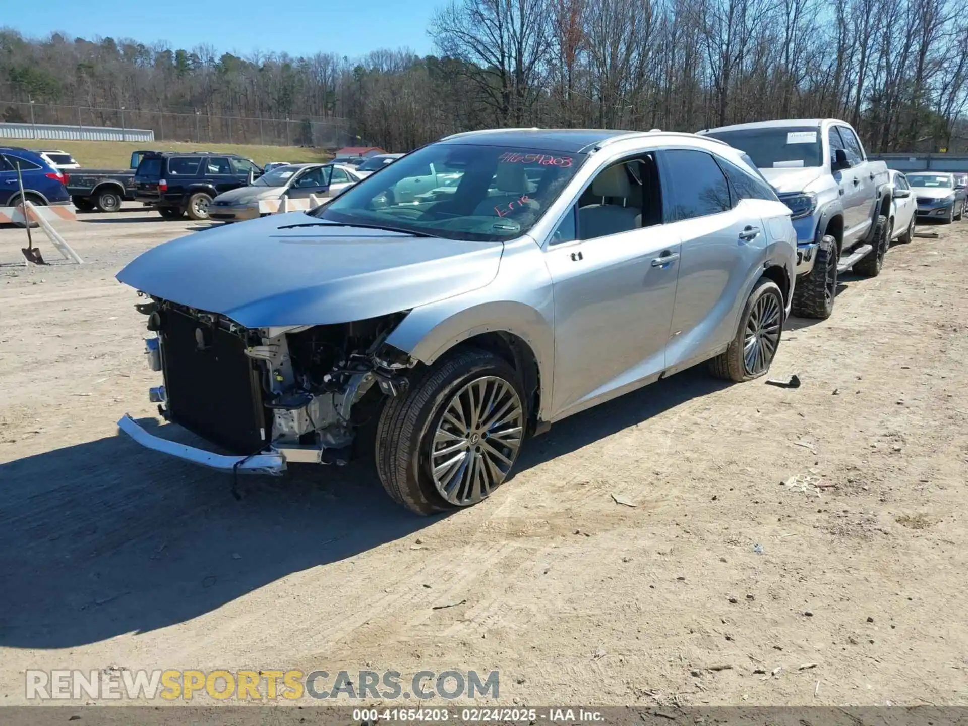 2 Photograph of a damaged car 2T2BAMCA2PC020568 LEXUS RX 350 2023
