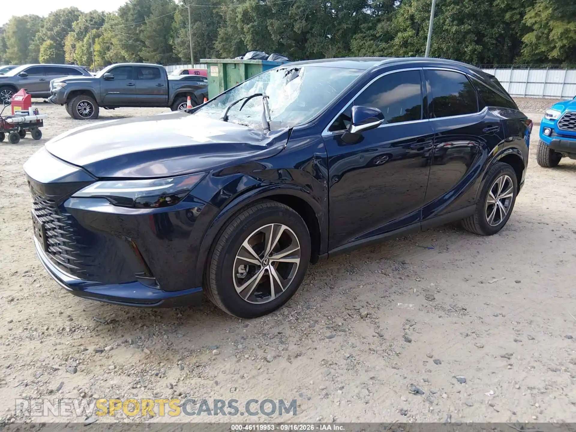 2 Photograph of a damaged car 2T2BAMCA3PC016450 LEXUS RX 350 2023