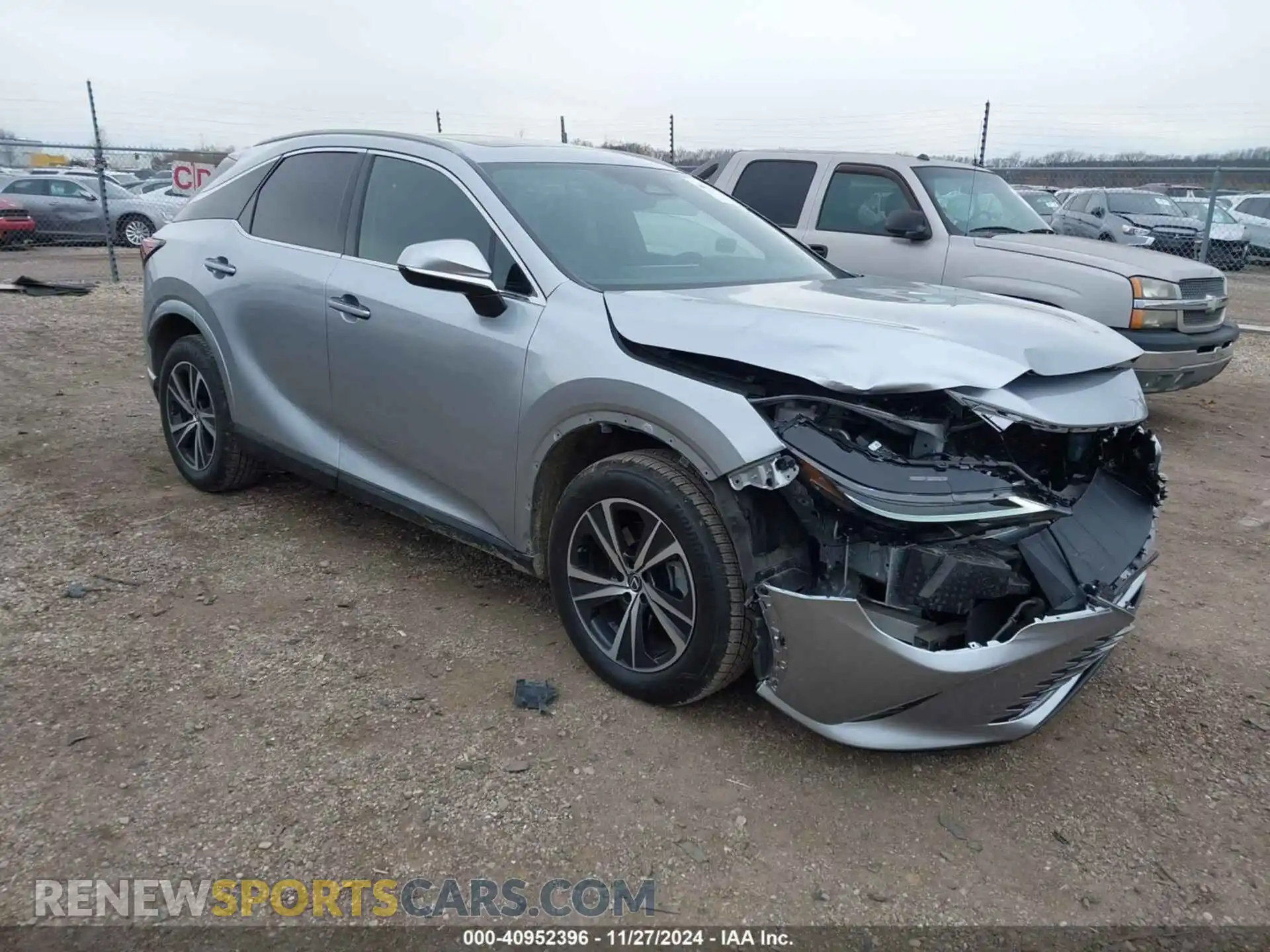 1 Photograph of a damaged car 2T2BAMCA6PC015552 LEXUS RX 350 2023