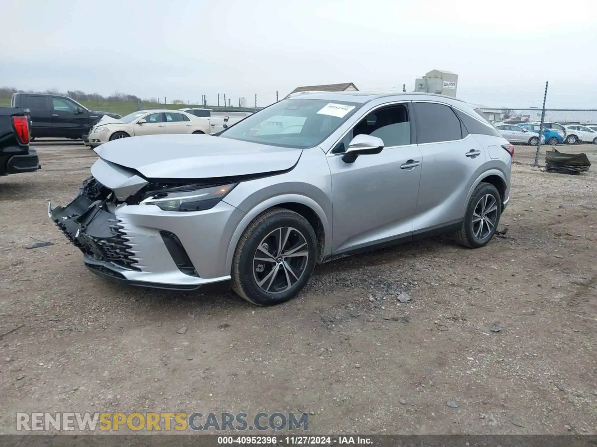 2 Photograph of a damaged car 2T2BAMCA6PC015552 LEXUS RX 350 2023