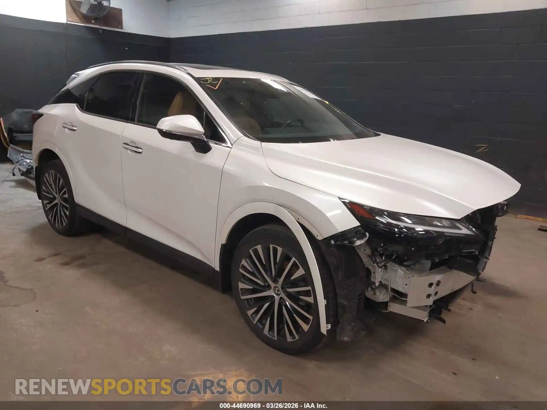 1 Photograph of a damaged car 2T2BAMCA6PC037163 LEXUS RX 350 2023