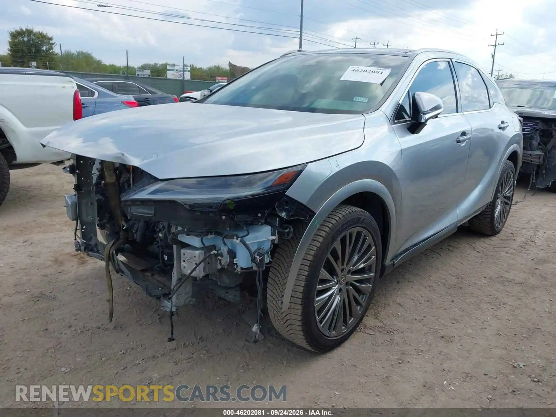 2 Photograph of a damaged car 2T2BAMCA7PC006973 LEXUS RX 350 2023