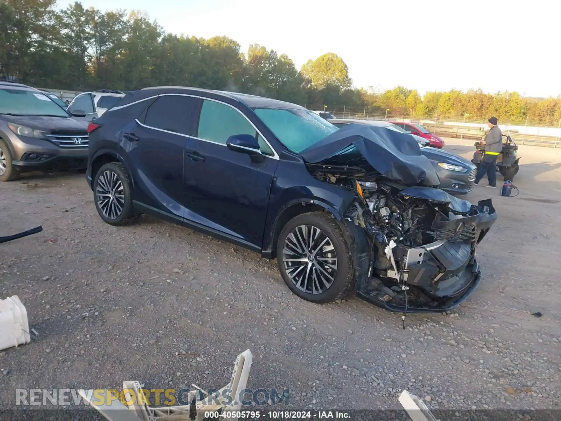 1 Photograph of a damaged car 2T2BAMCA8PC011213 LEXUS RX 350 2023