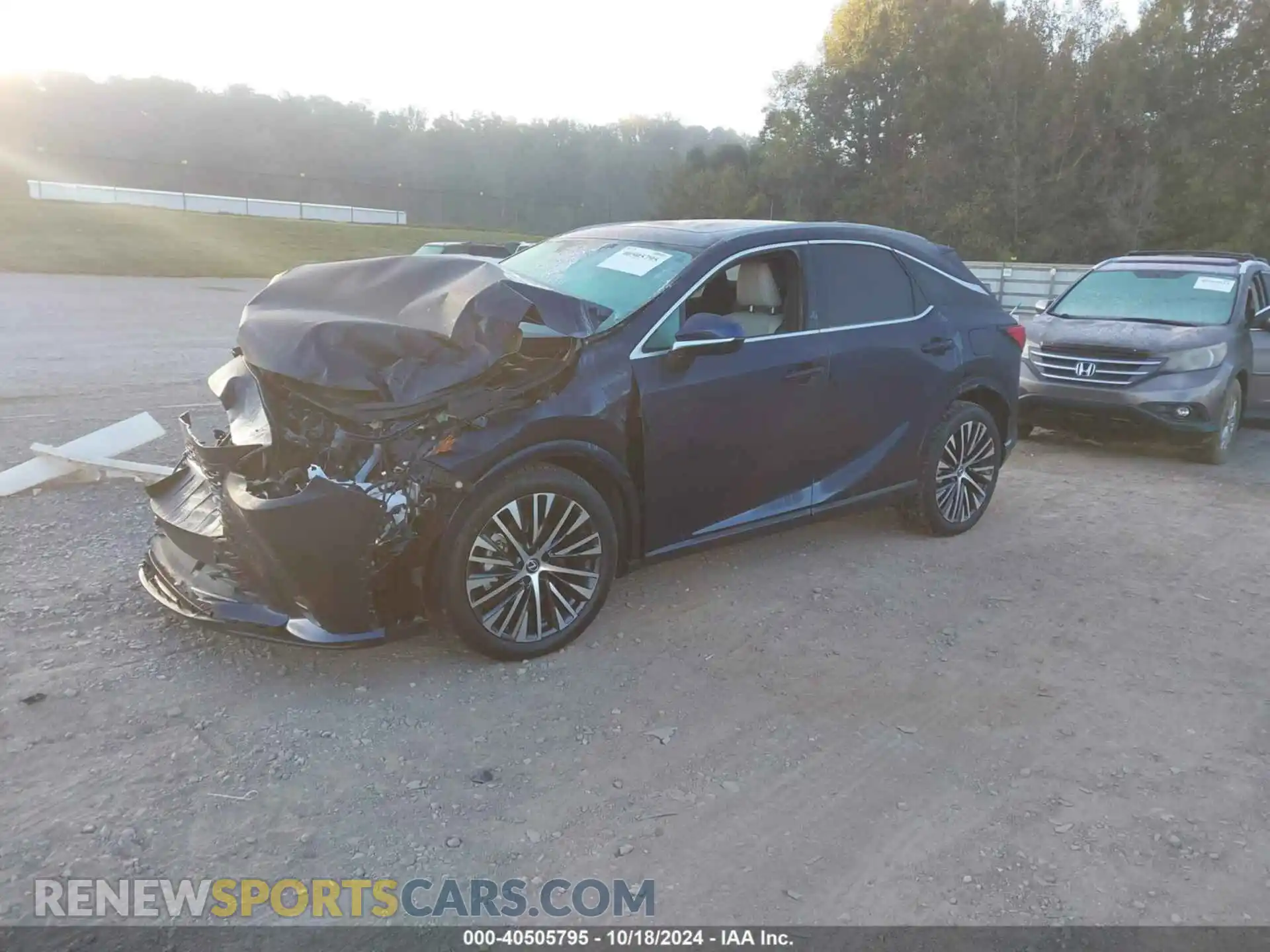 2 Photograph of a damaged car 2T2BAMCA8PC011213 LEXUS RX 350 2023