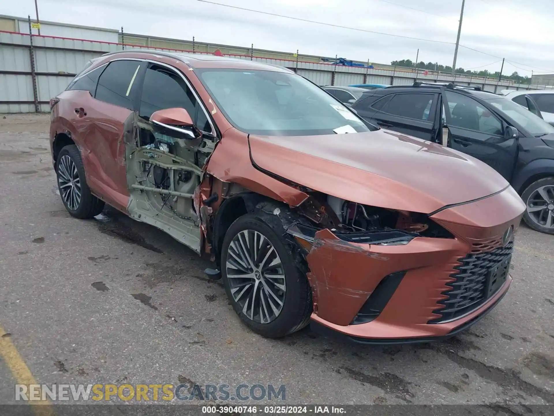 1 fotografías del automóvil dañado 2T2BAMCA8PC024544 LEXUS RX 350 2023