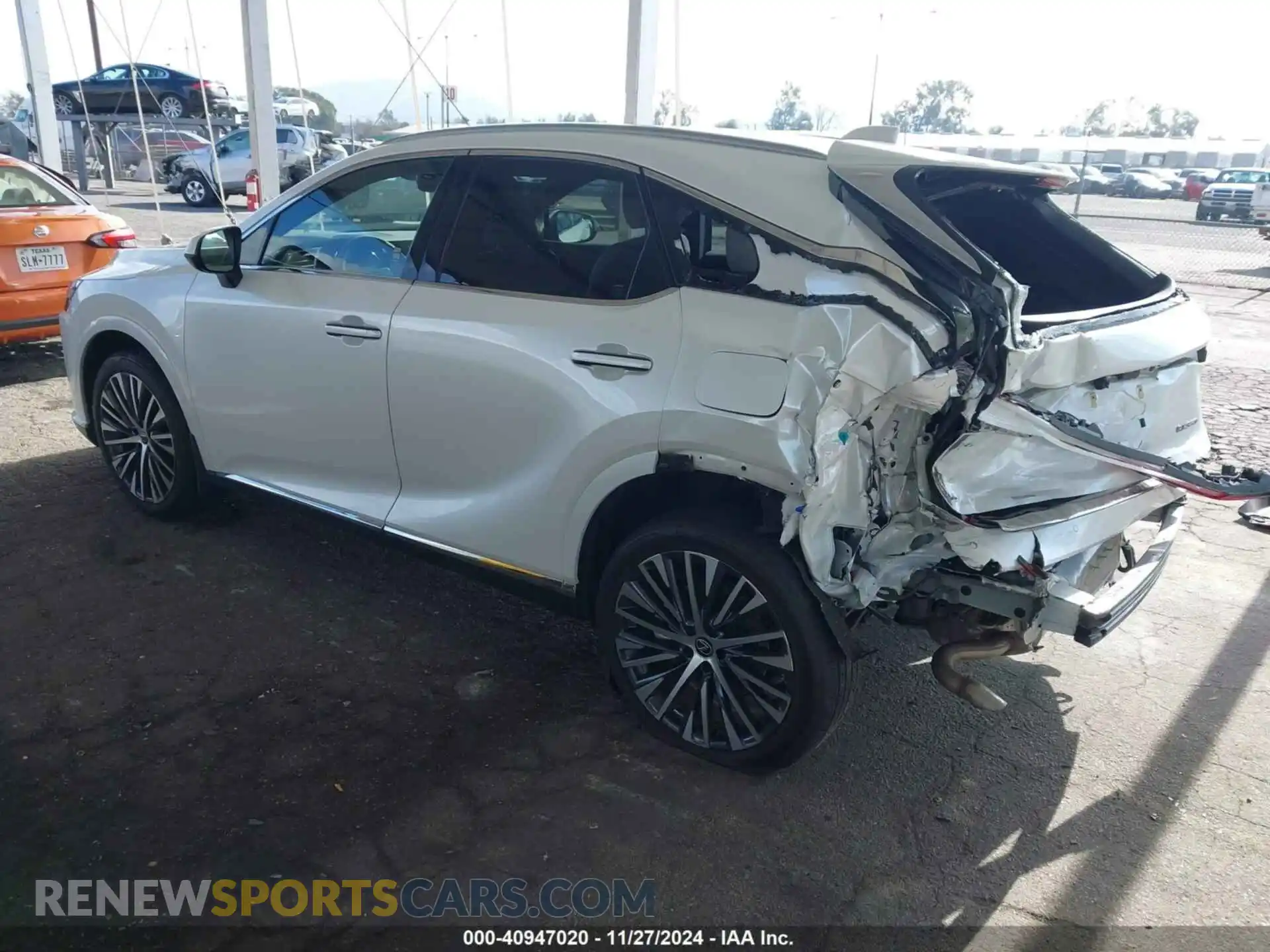 3 Photograph of a damaged car JTJCHMAA3P2004804 LEXUS RX 350 2023