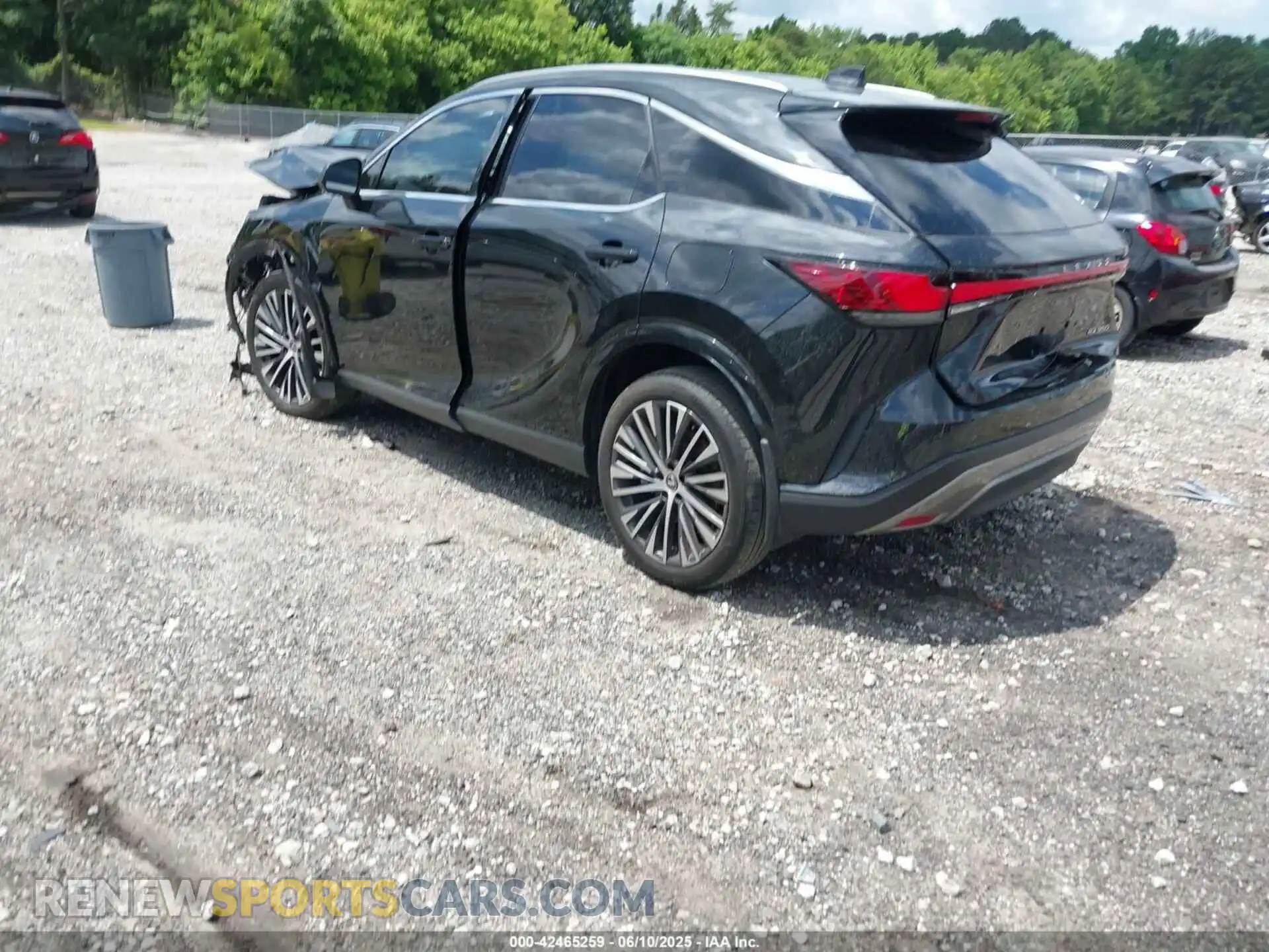 3 Photograph of a damaged car JTJCHMAA4P2007971 LEXUS RX 350 2023