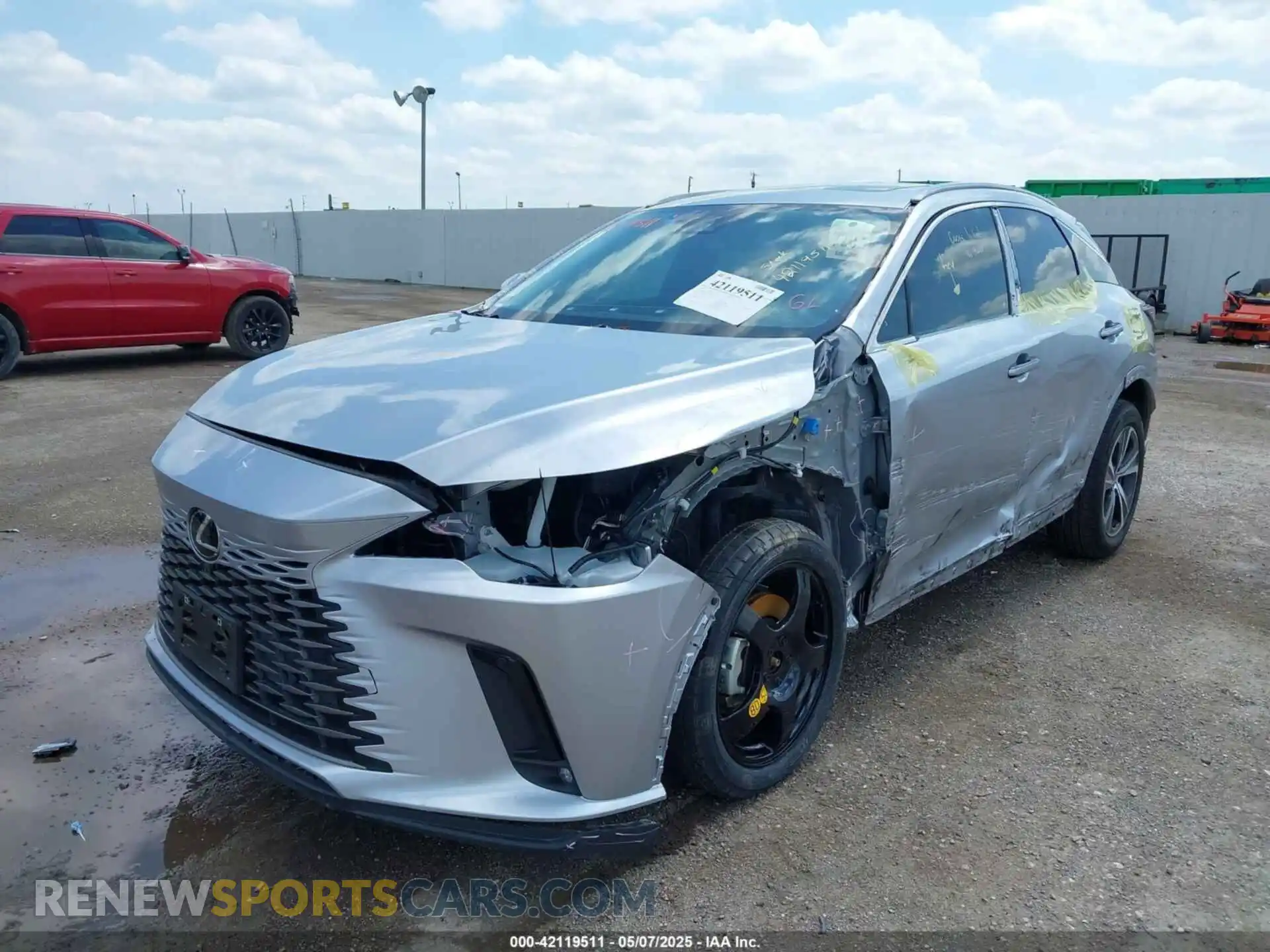 2 Photograph of a damaged car JTJCHMAA8P2000246 LEXUS RX 350 2023