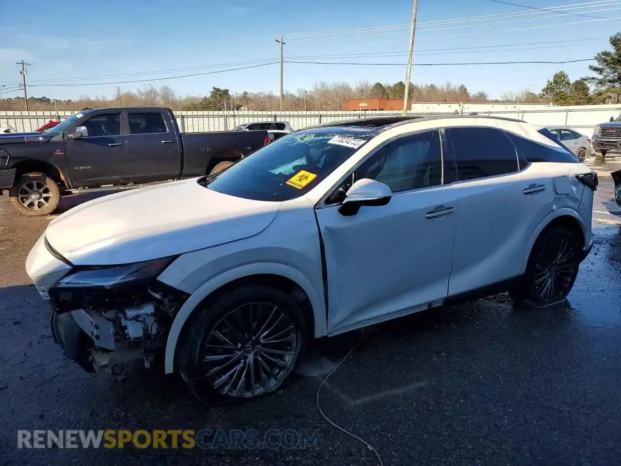 1 Photograph of a damaged car 2T2BAMBA0RC027040 LEXUS RX 350 2024