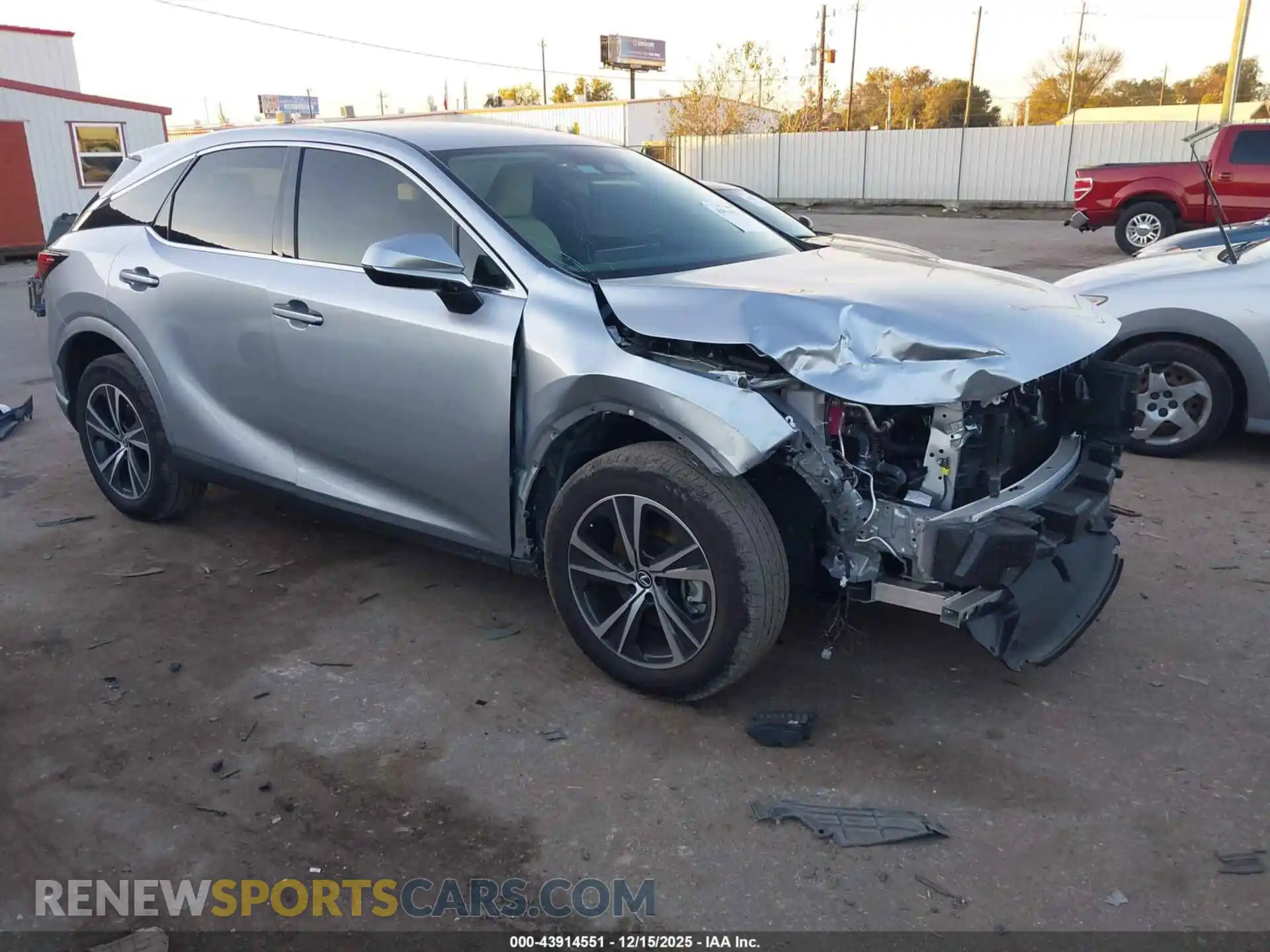 1 Photograph of a damaged car 2T2BAMBA1RC033588 LEXUS RX 350 2024