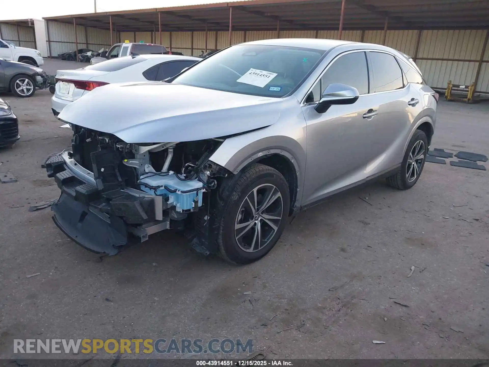 2 Photograph of a damaged car 2T2BAMBA1RC033588 LEXUS RX 350 2024