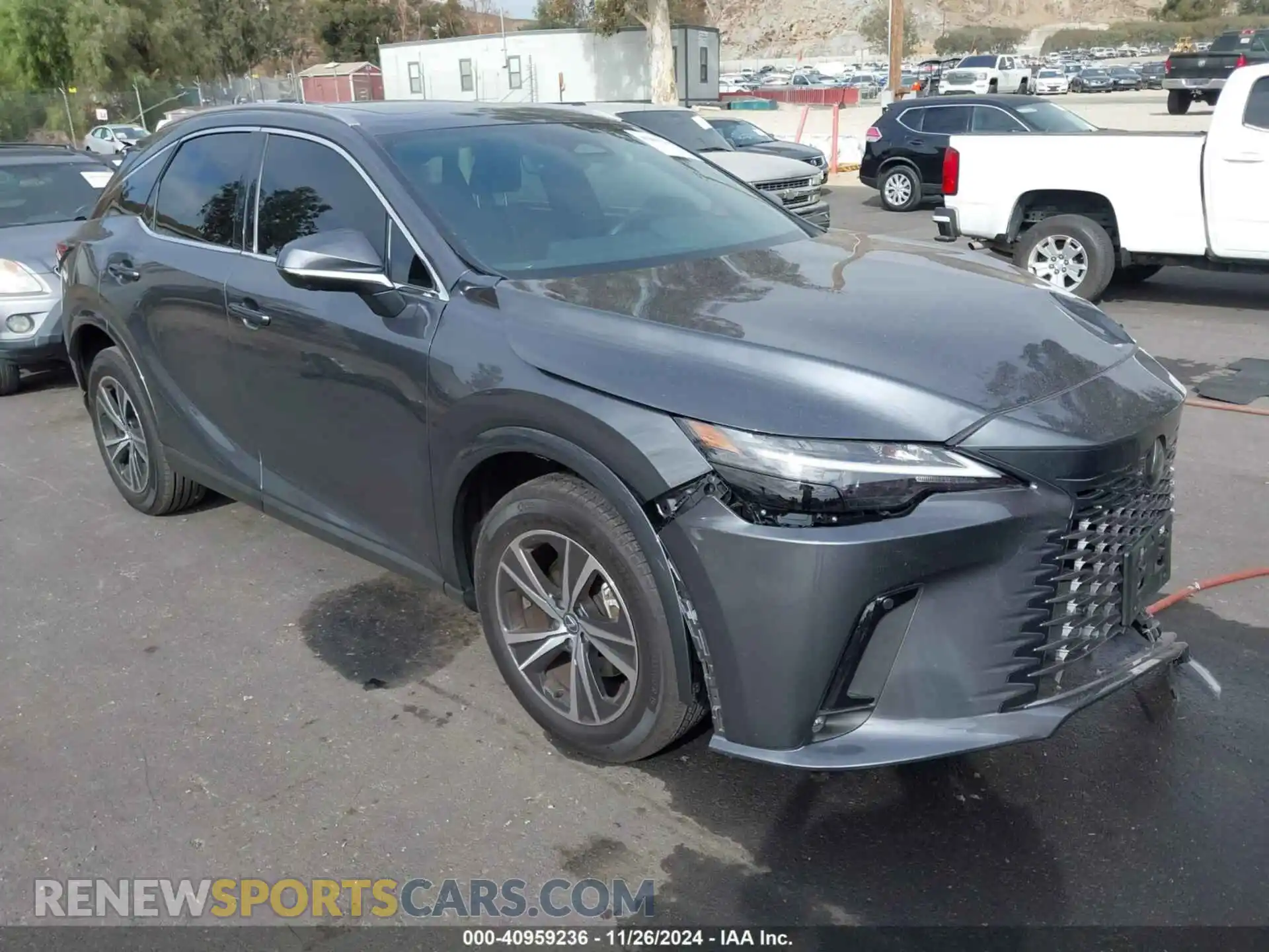 1 Photograph of a damaged car 2T2BAMBA1RC034871 LEXUS RX 350 2024