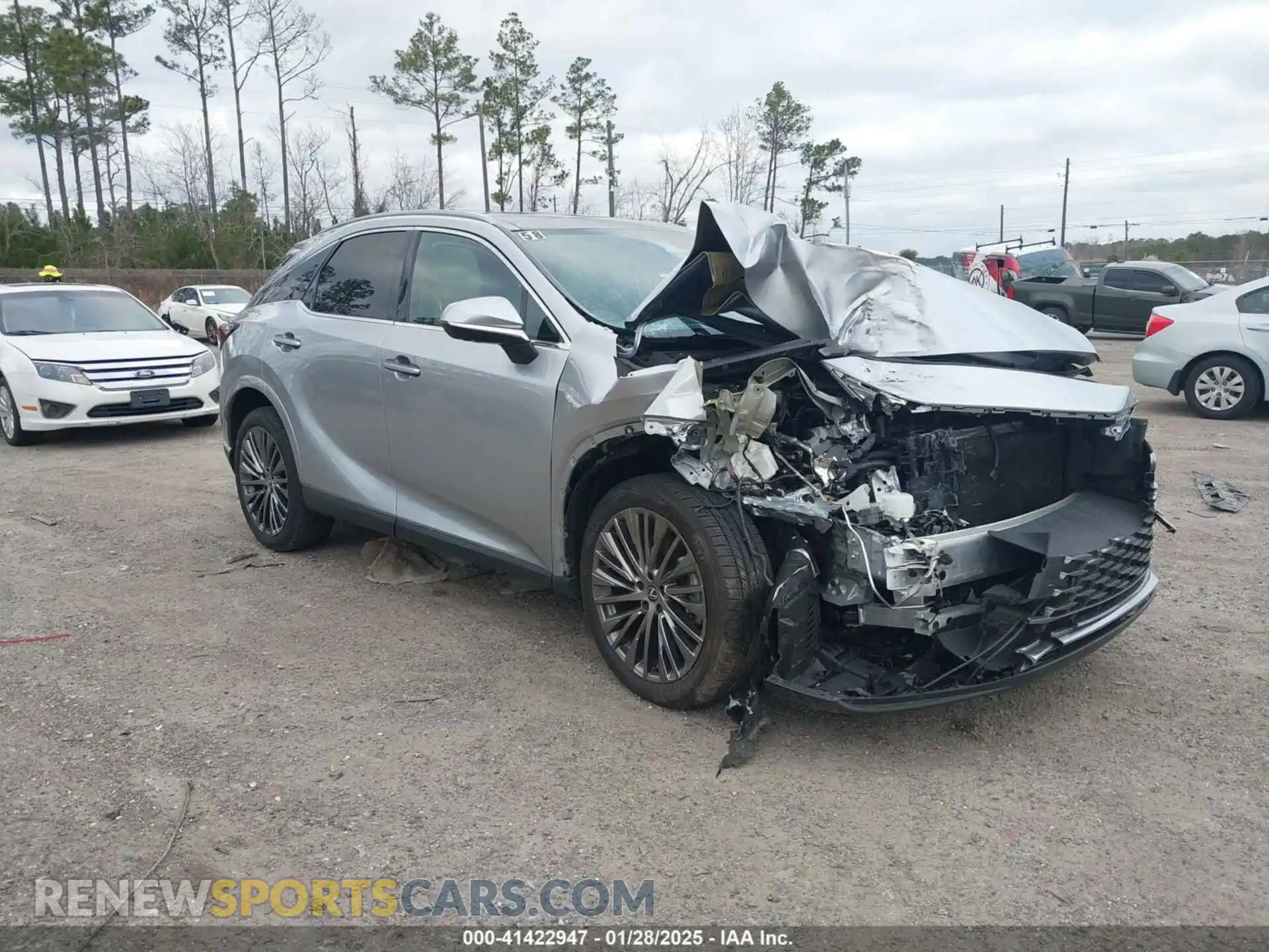 1 Photograph of a damaged car 2T2BAMBA2RC032577 LEXUS RX 350 2024