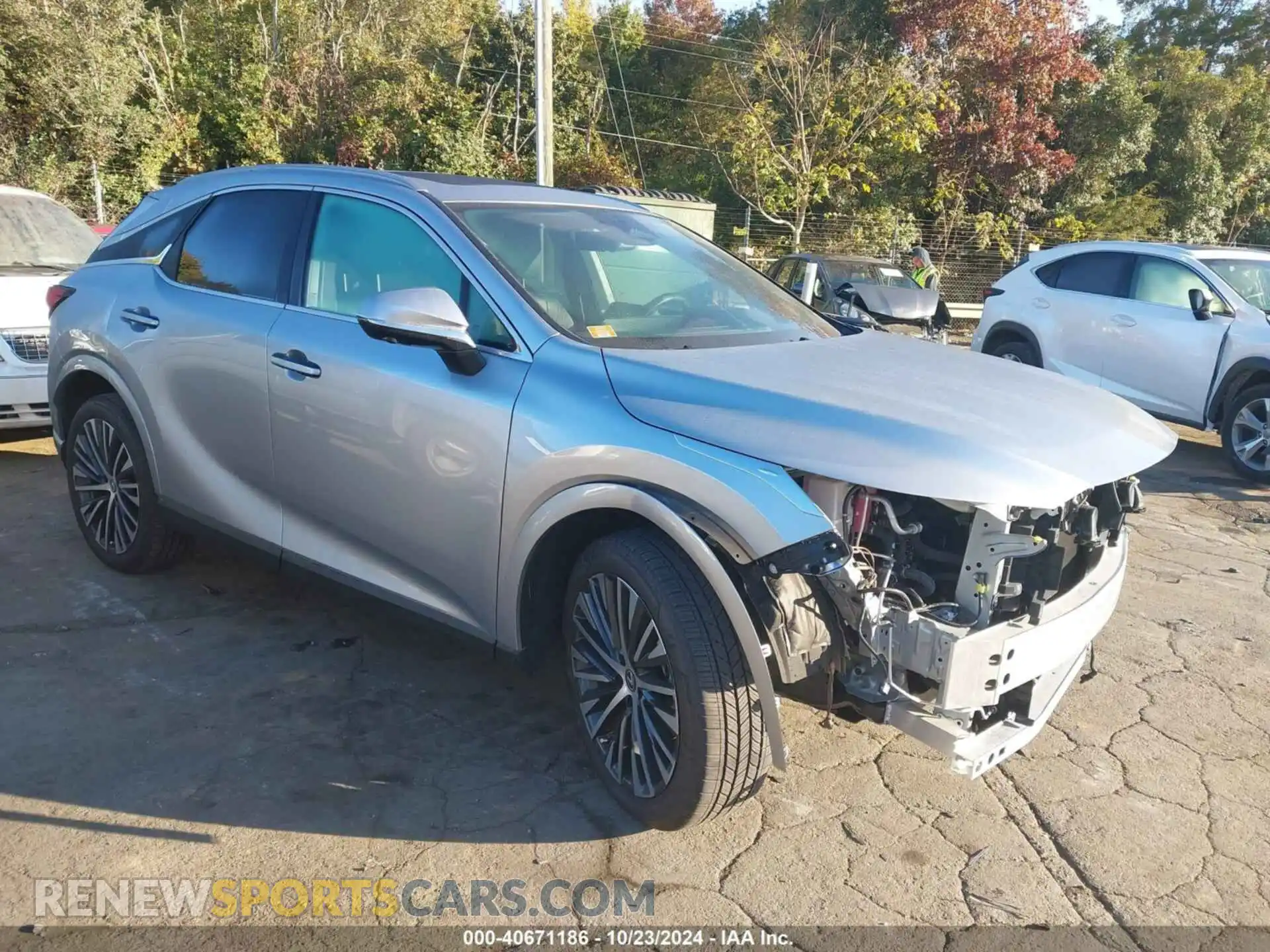 1 Photograph of a damaged car 2T2BAMBA4RC031415 LEXUS RX 350 2024