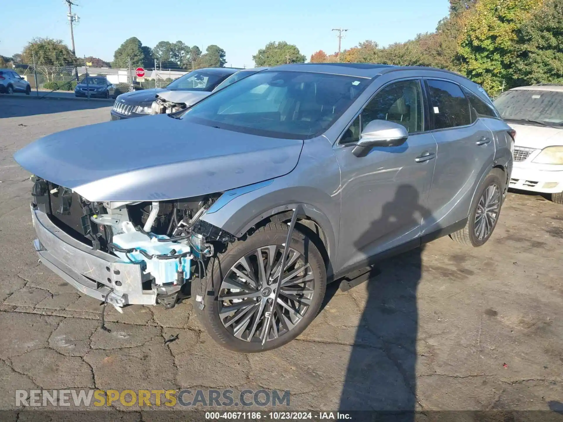 2 Photograph of a damaged car 2T2BAMBA4RC031415 LEXUS RX 350 2024