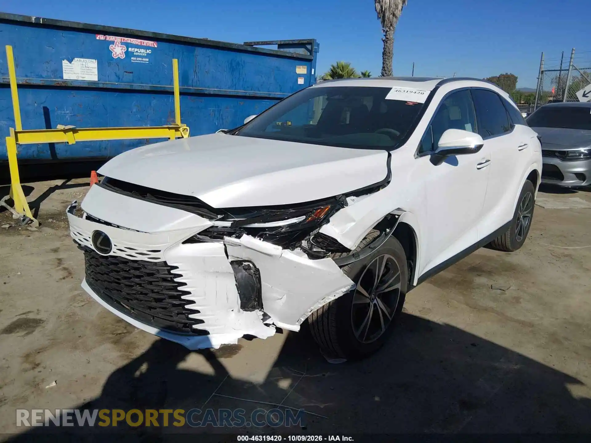 2 Photograph of a damaged car 2T2BAMBA6RC040388 LEXUS RX 350 2024