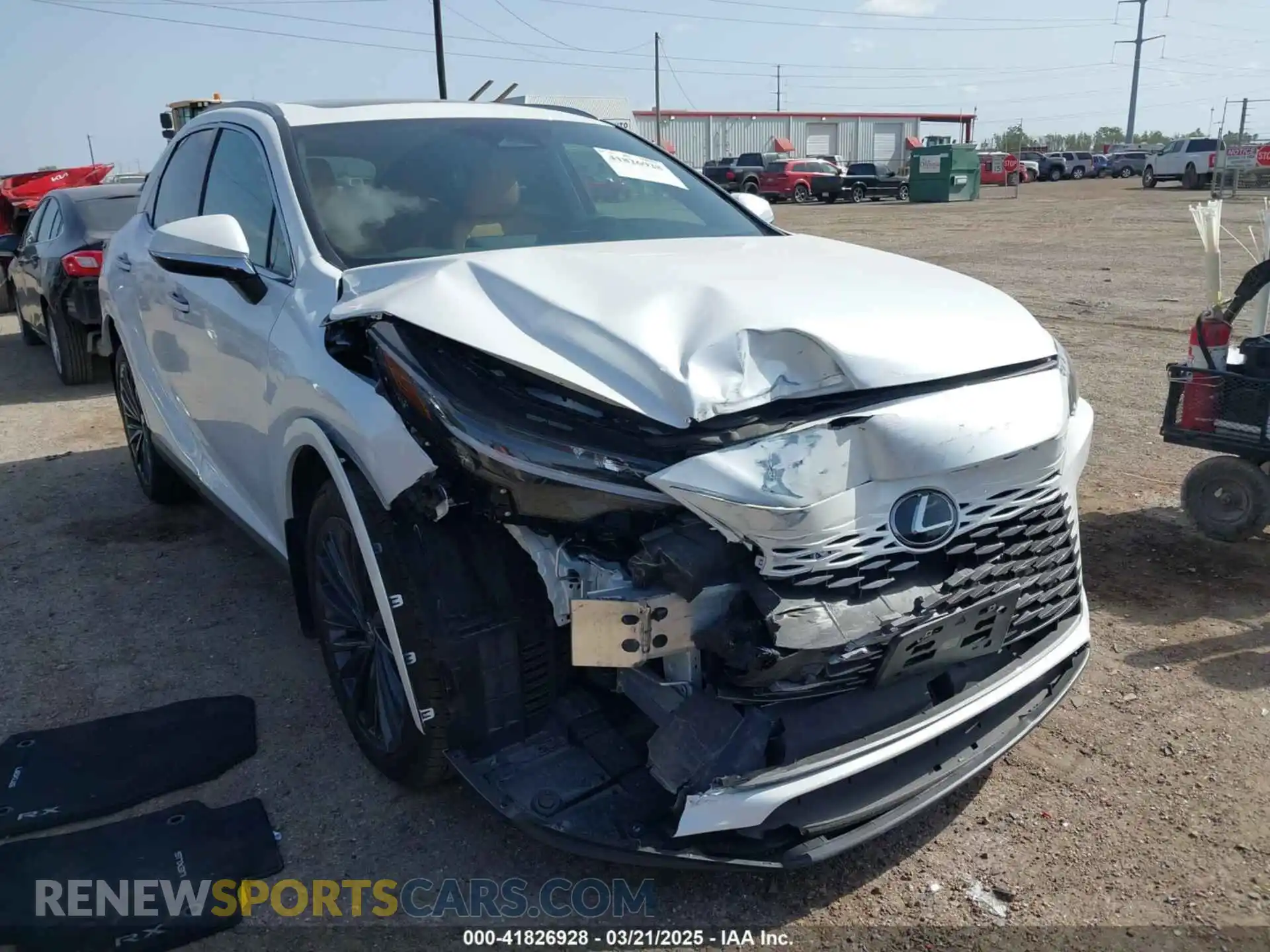 1 Photograph of a damaged car 2T2BAMBA8RC050498 LEXUS RX 350 2024