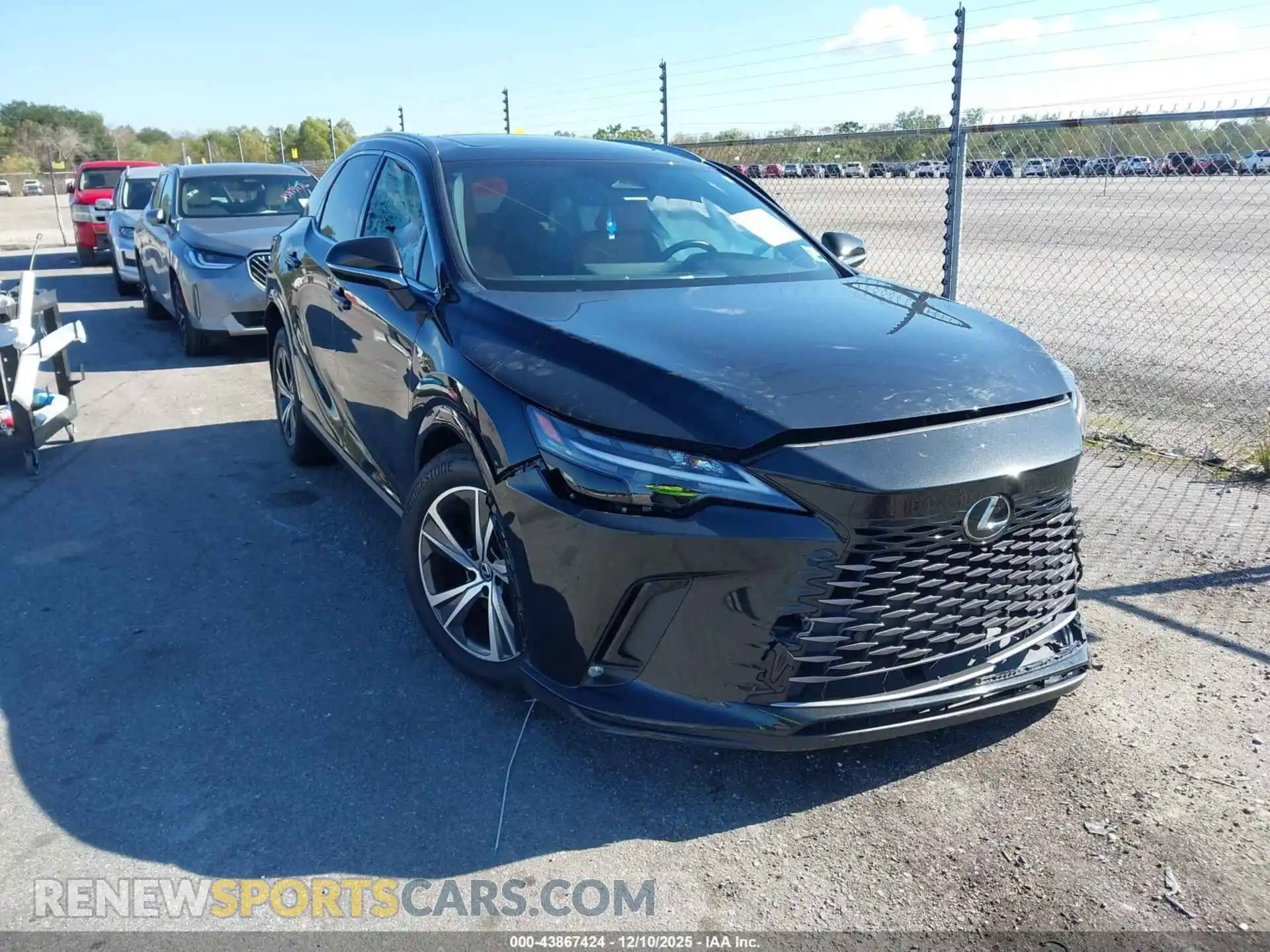 1 Photograph of a damaged car 2T2BAMBAXRC037557 LEXUS RX 350 2024