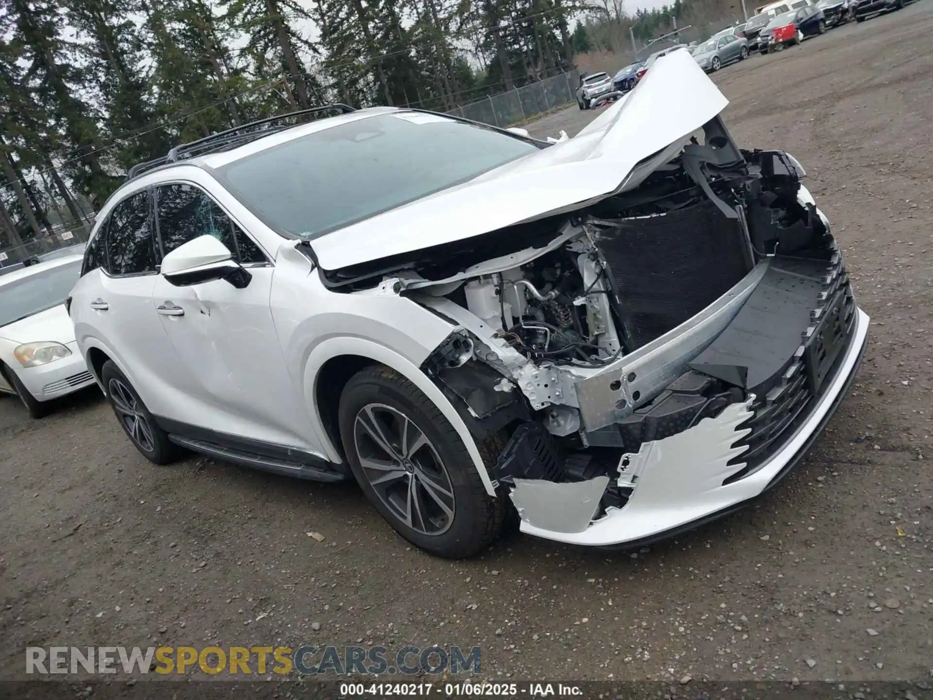 1 Photograph of a damaged car 2T2BAMCA0RC063129 LEXUS RX 350 2024