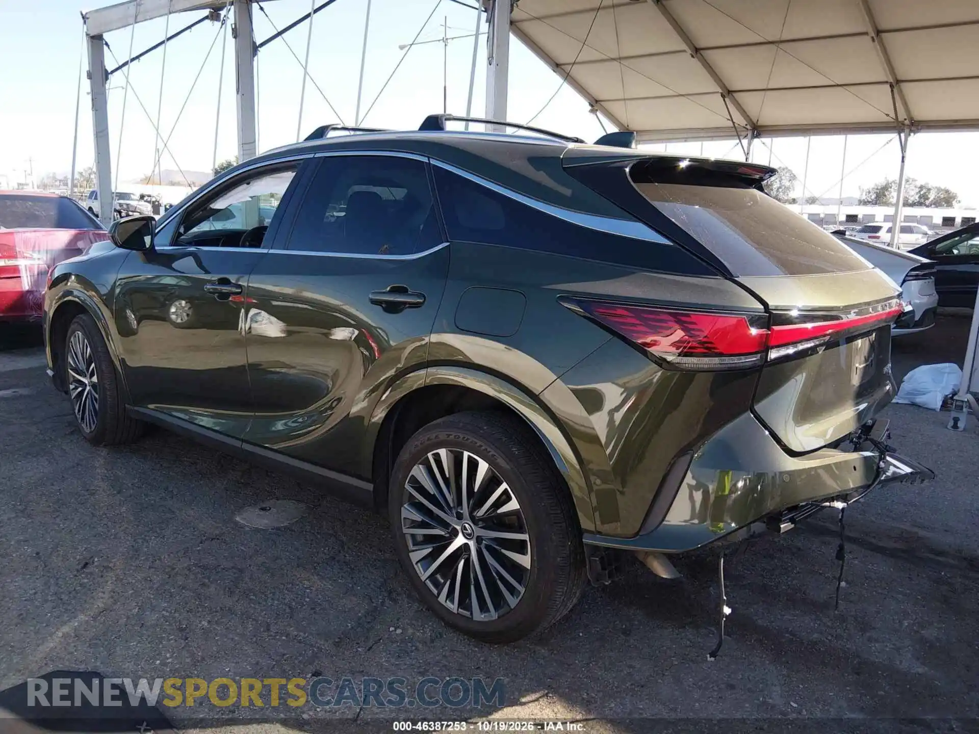 3 fotografías del automóvil dañado 2T2BAMCA0RC082988 LEXUS RX 350 2024