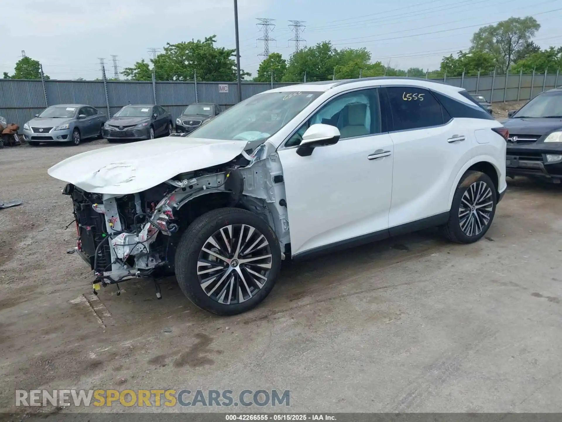 2 Photograph of a damaged car 2T2BAMCA1RC044332 LEXUS RX 350 2024