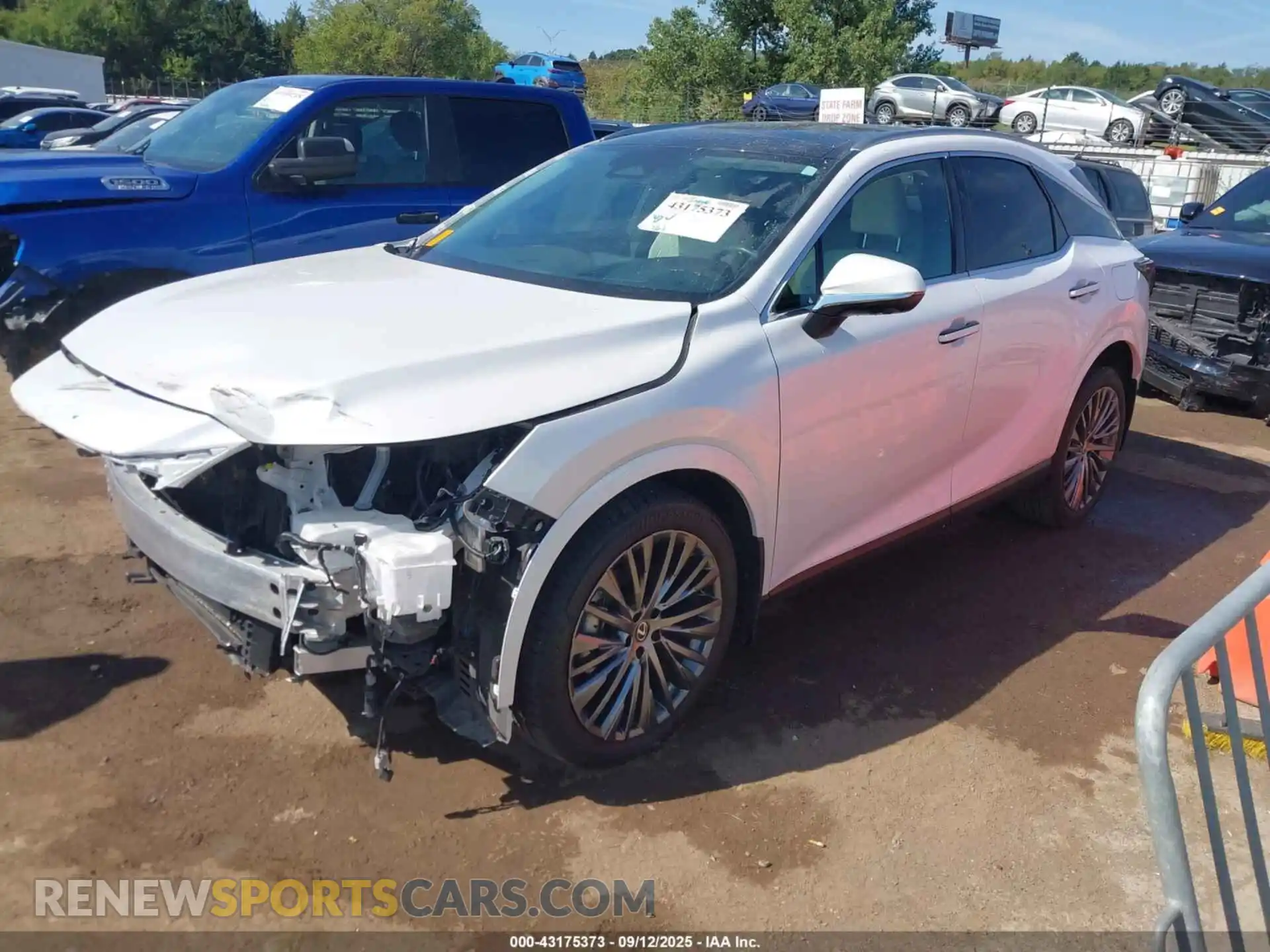 2 Photograph of a damaged car 2T2BAMCA1RC048607 LEXUS RX 350 2024