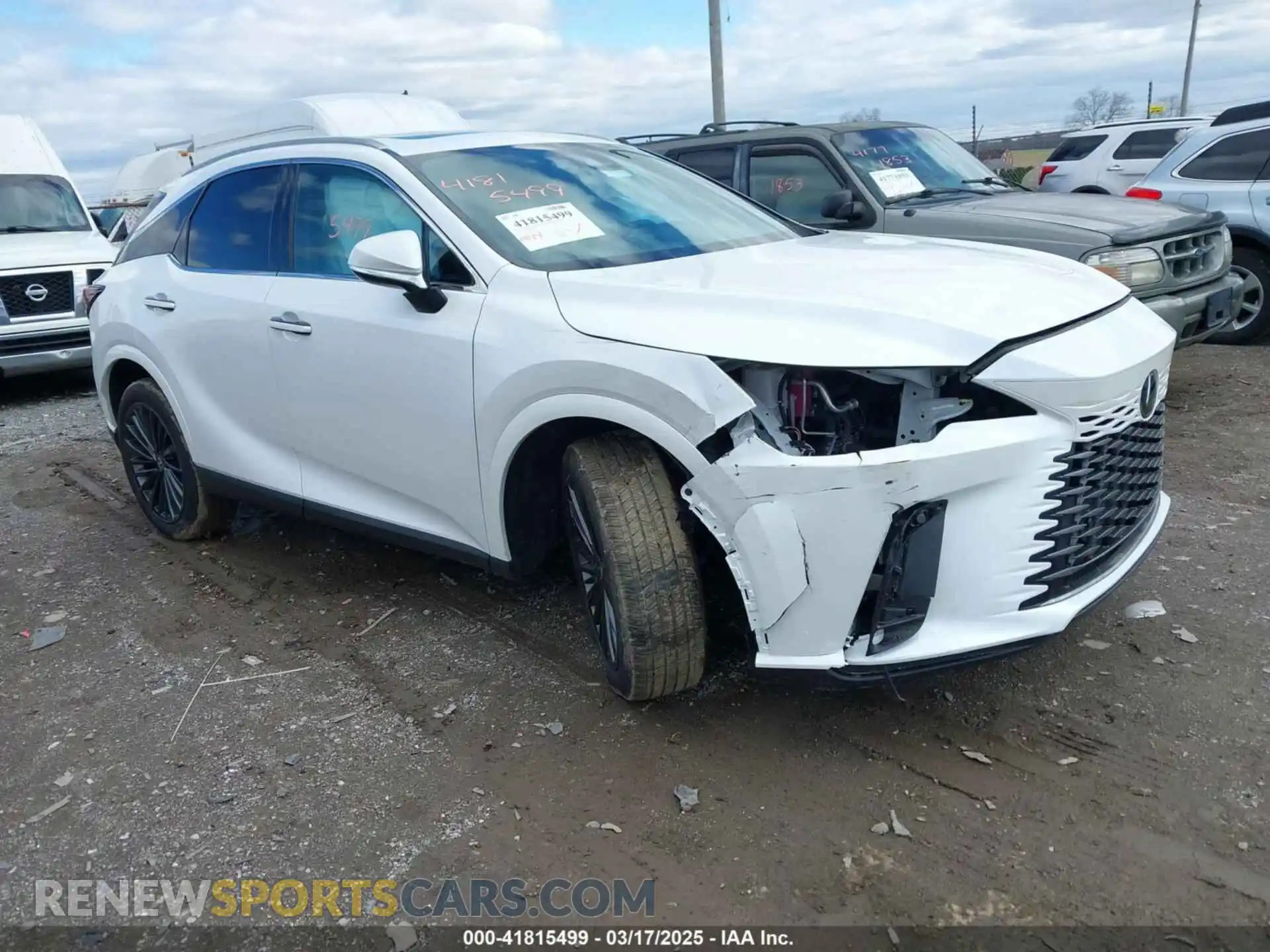 1 Photograph of a damaged car 2T2BAMCA3RC079065 LEXUS RX 350 2024