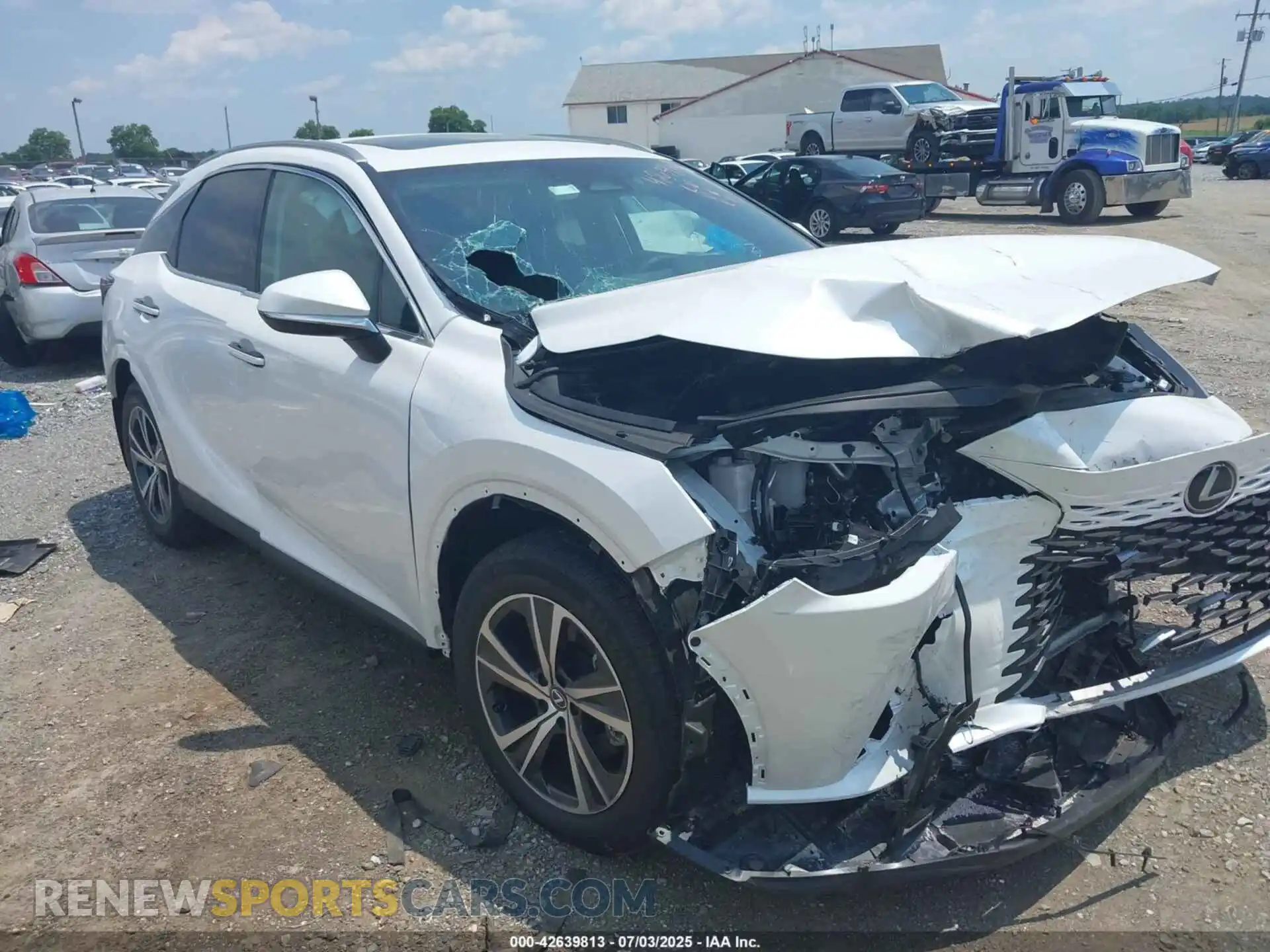 1 Photograph of a damaged car 2T2BAMCA4RC076840 LEXUS RX 350 2024