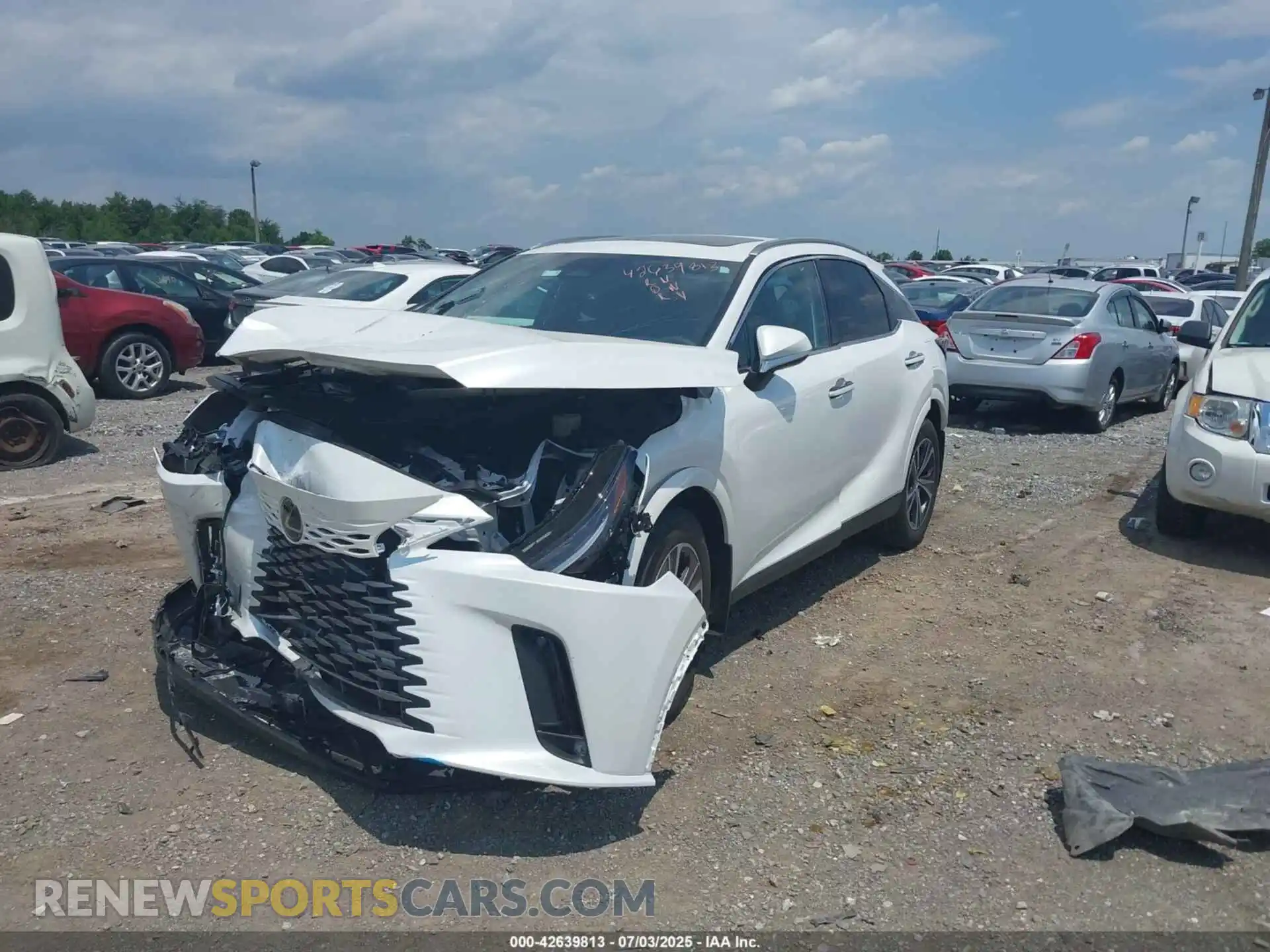 2 Photograph of a damaged car 2T2BAMCA4RC076840 LEXUS RX 350 2024
