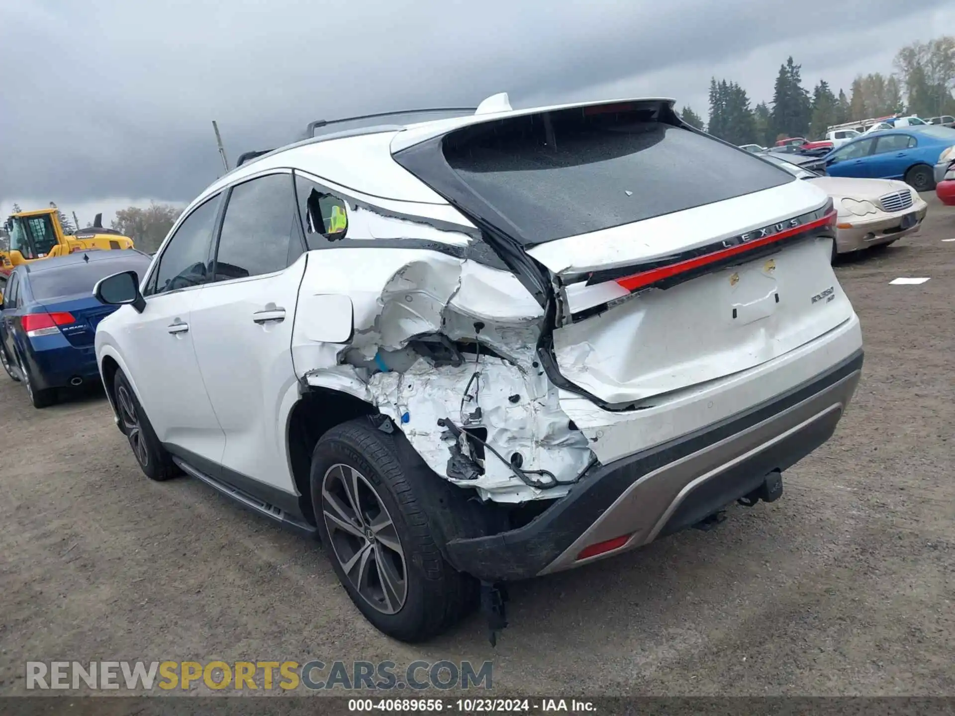 3 Photograph of a damaged car 2T2BAMCA5RC043782 LEXUS RX 350 2024
