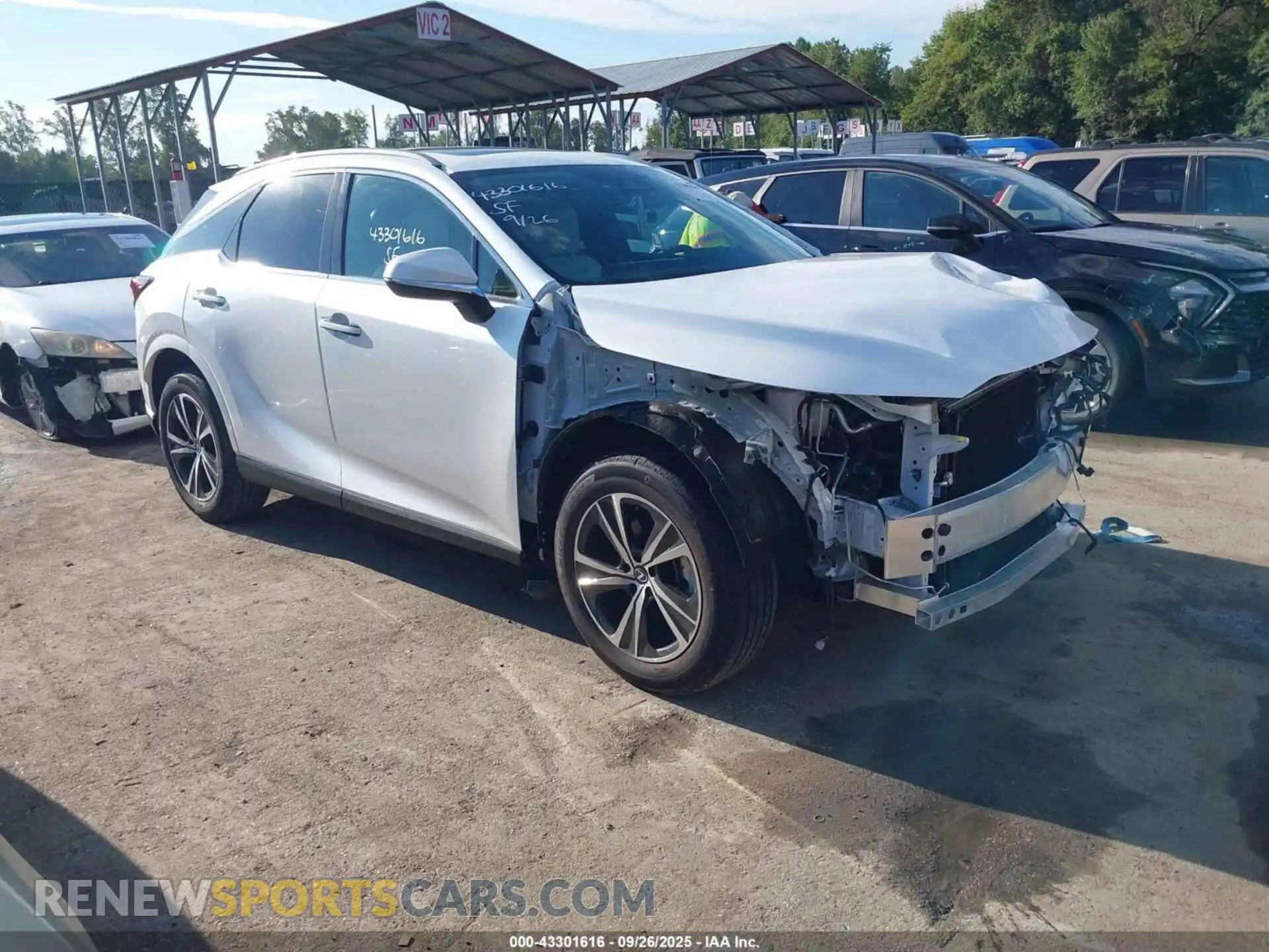 1 Photograph of a damaged car 2T2BAMCA5RC067001 LEXUS RX 350 2024