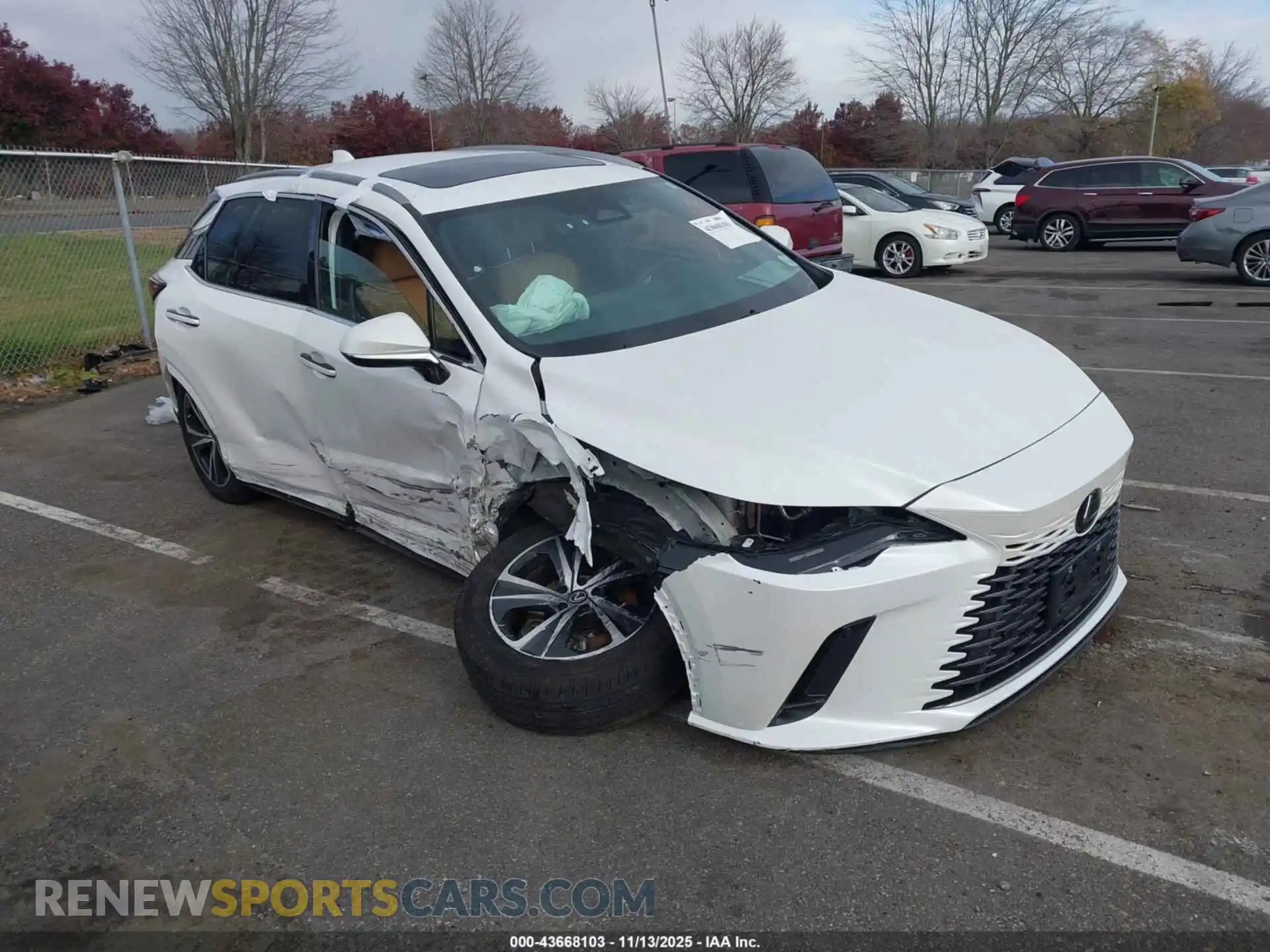 1 Photograph of a damaged car 2T2BAMCA6RC051907 LEXUS RX 350 2024