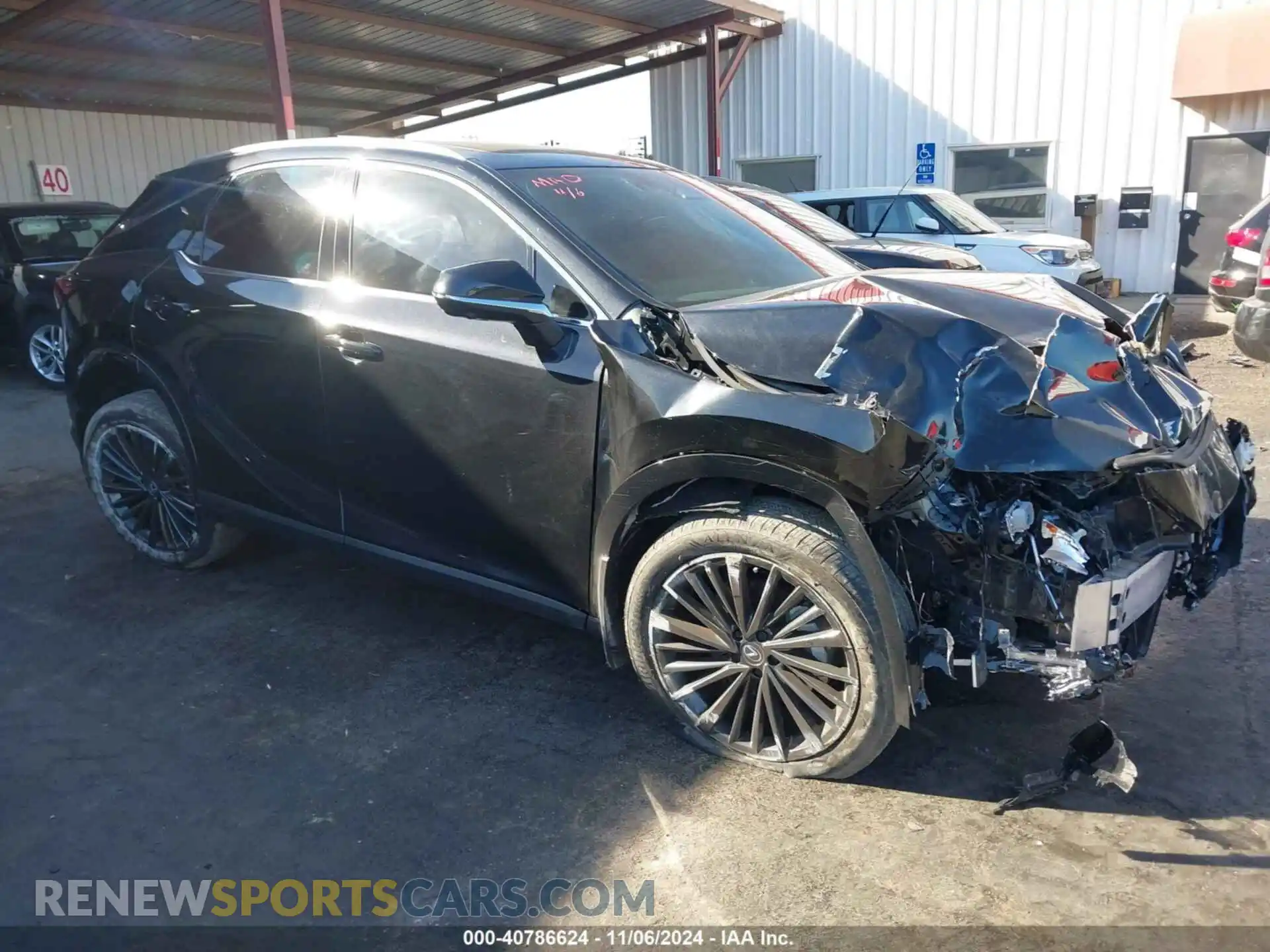 1 Photograph of a damaged car 2T2BAMCA6RC081005 LEXUS RX 350 2024