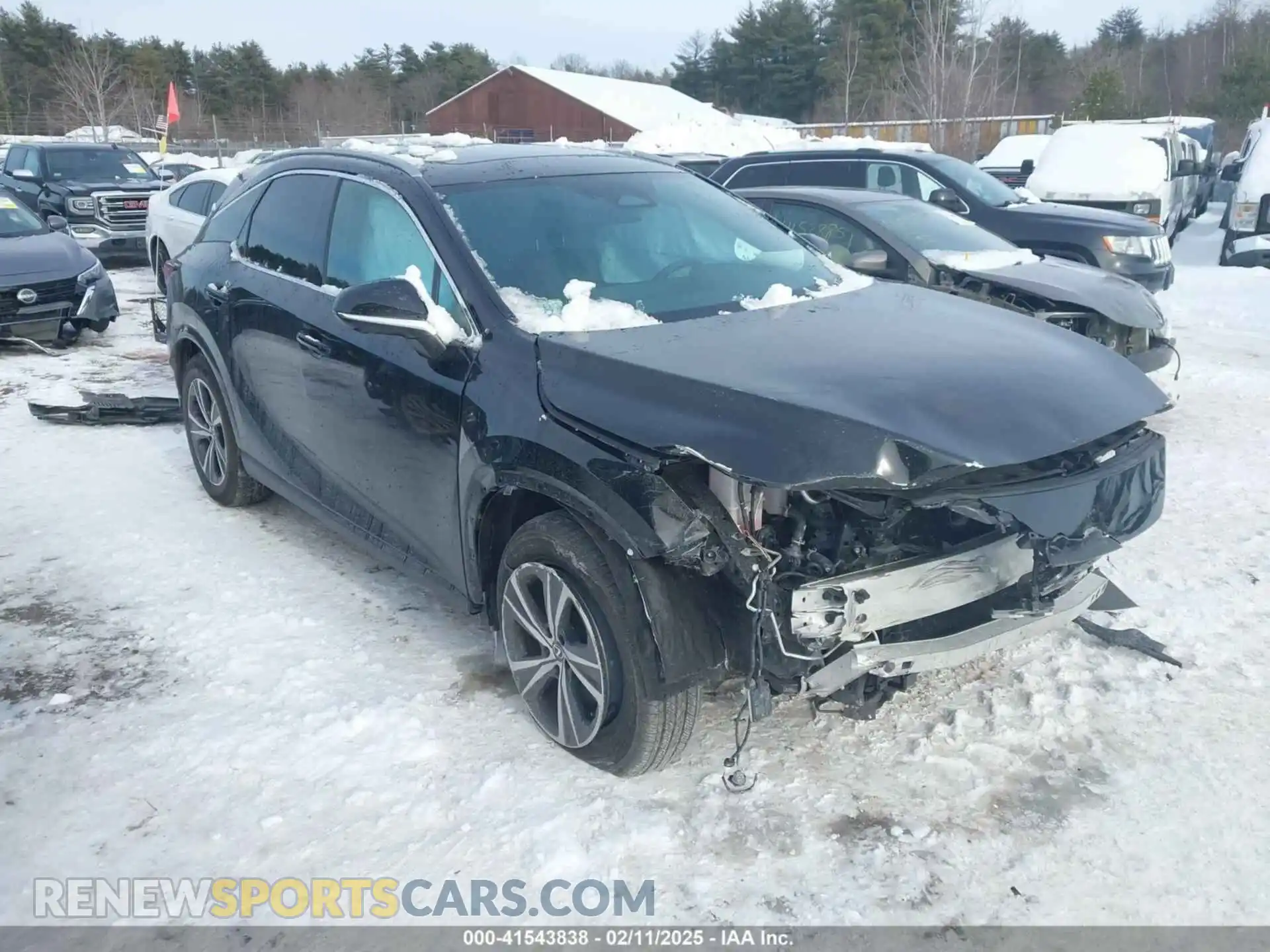 1 Photograph of a damaged car 2T2BAMCA8RC042688 LEXUS RX 350 2024
