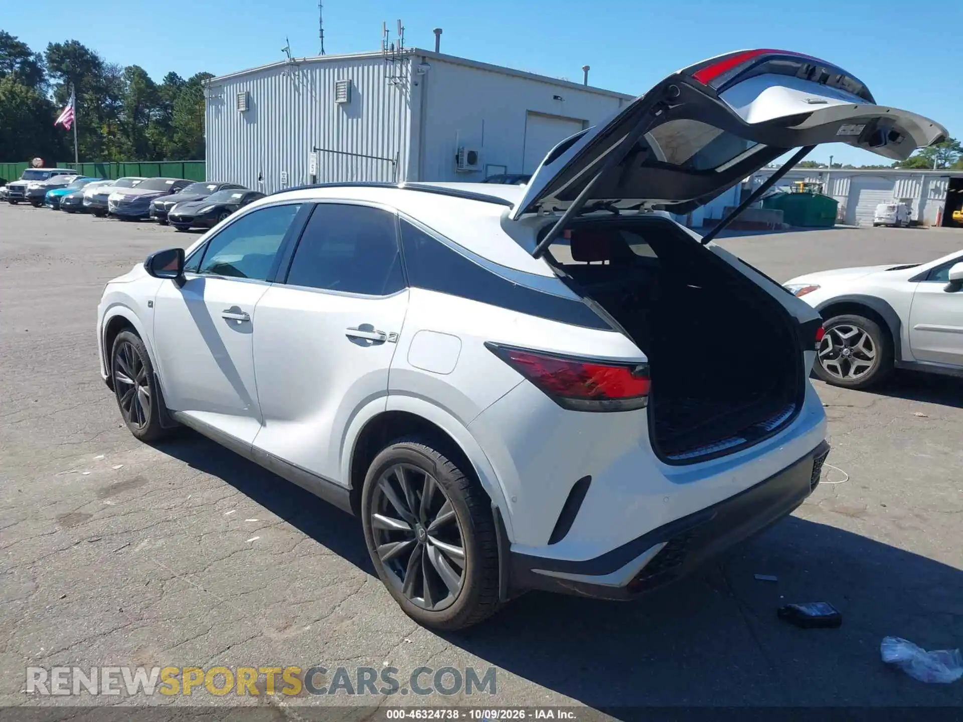 3 fotografías del automóvil dañado 2T2BAMCA8RC044487 LEXUS RX 350 2024