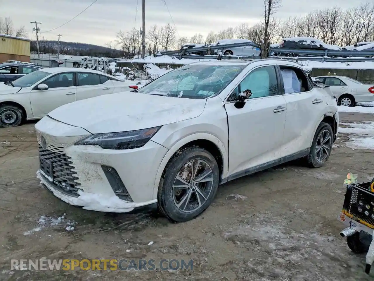 1 Photograph of a damaged car 2T2BAMCA9RC050010 LEXUS RX 350 2024