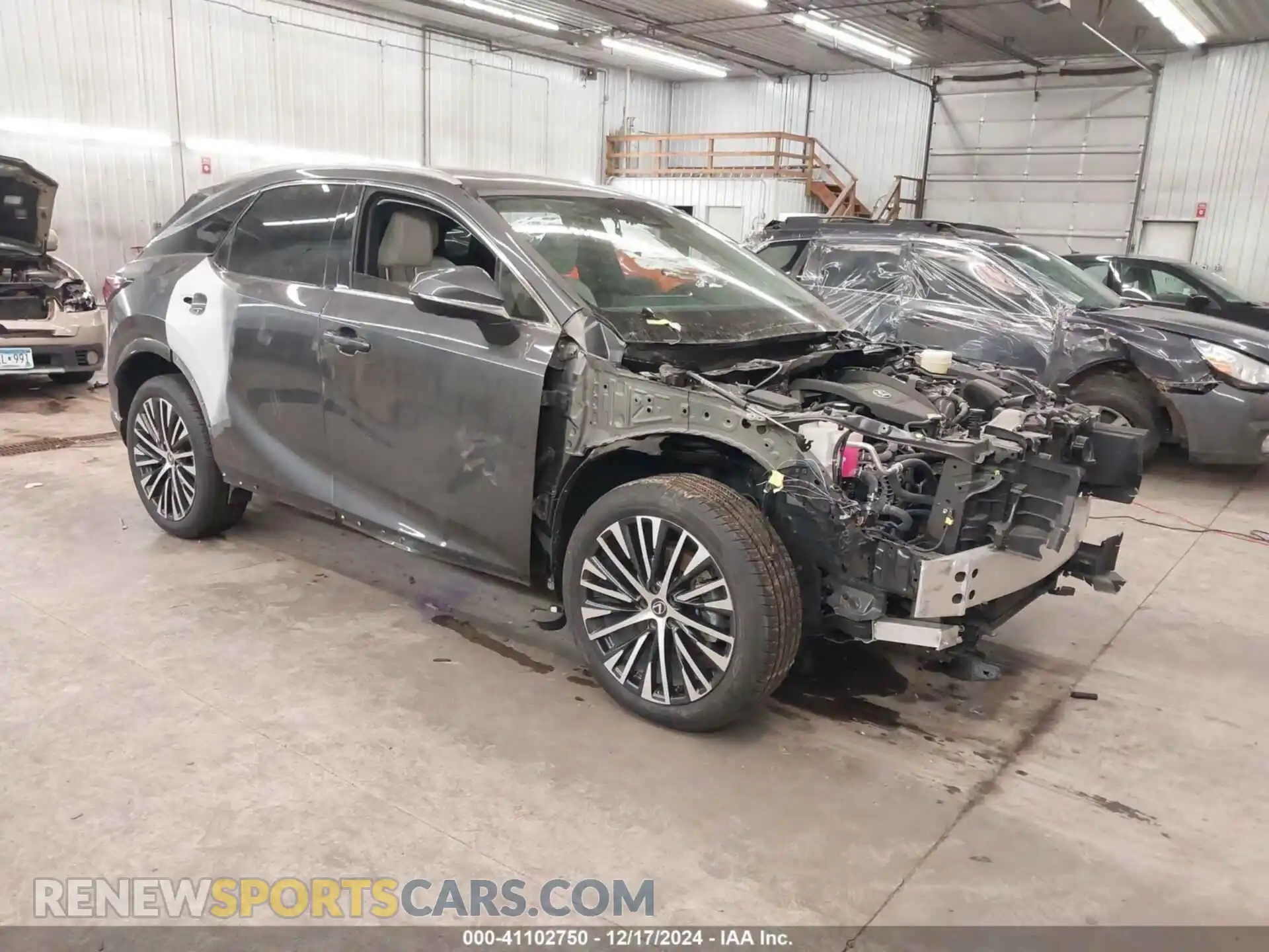 1 Photograph of a damaged car 2T2BAMCA9RC052971 LEXUS RX 350 2024