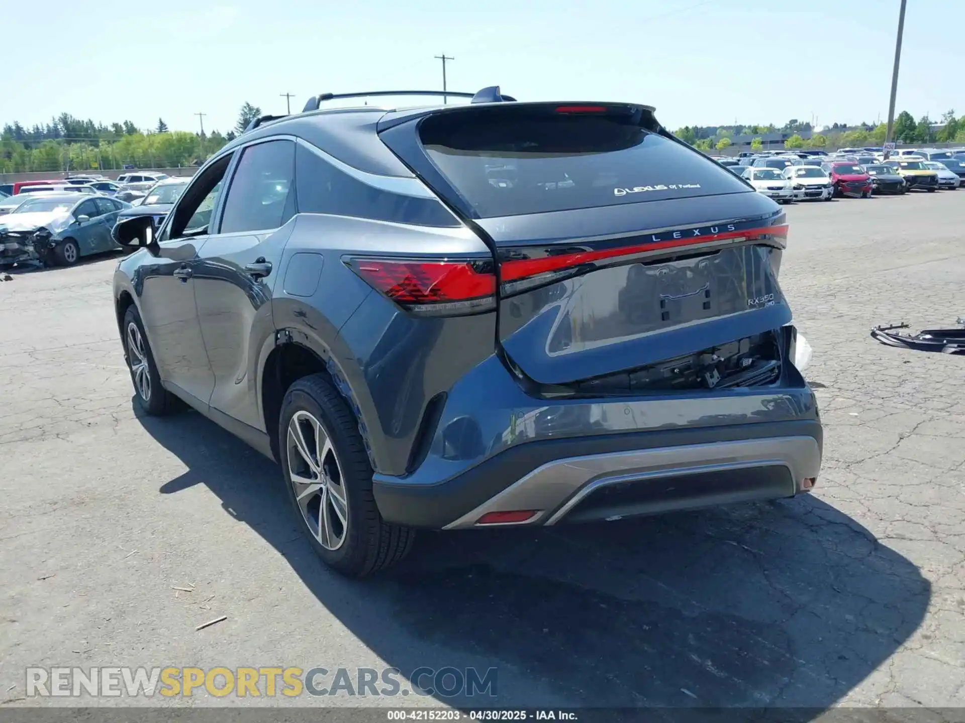 3 Photograph of a damaged car 2T2BAMCA9RC075313 LEXUS RX 350 2024