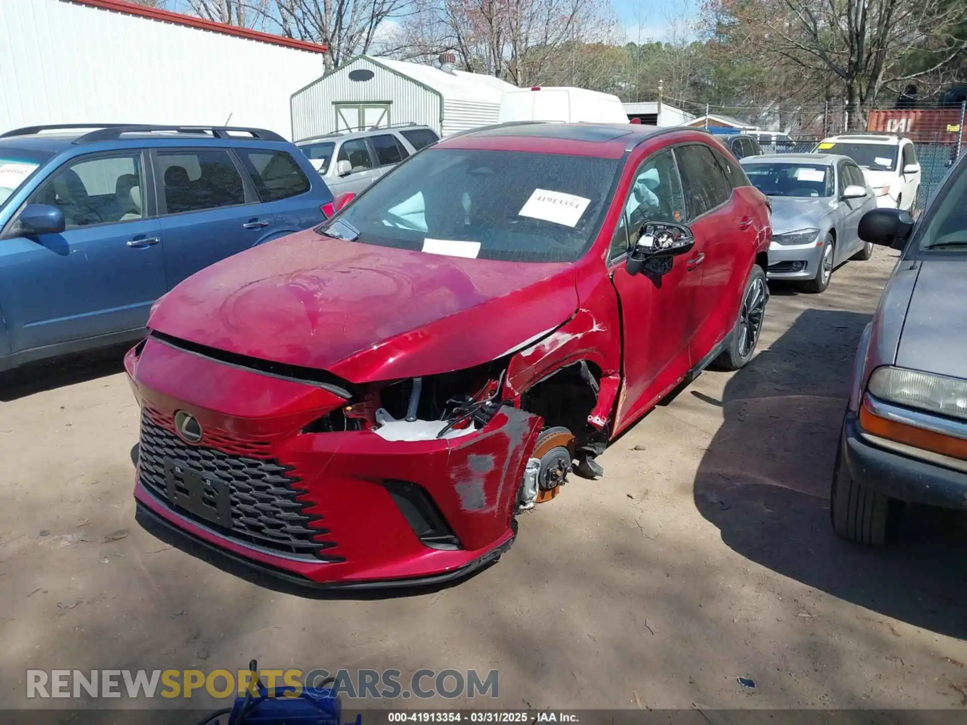 2 Photograph of a damaged car 2T2BAMCA9RC079250 LEXUS RX 350 2024