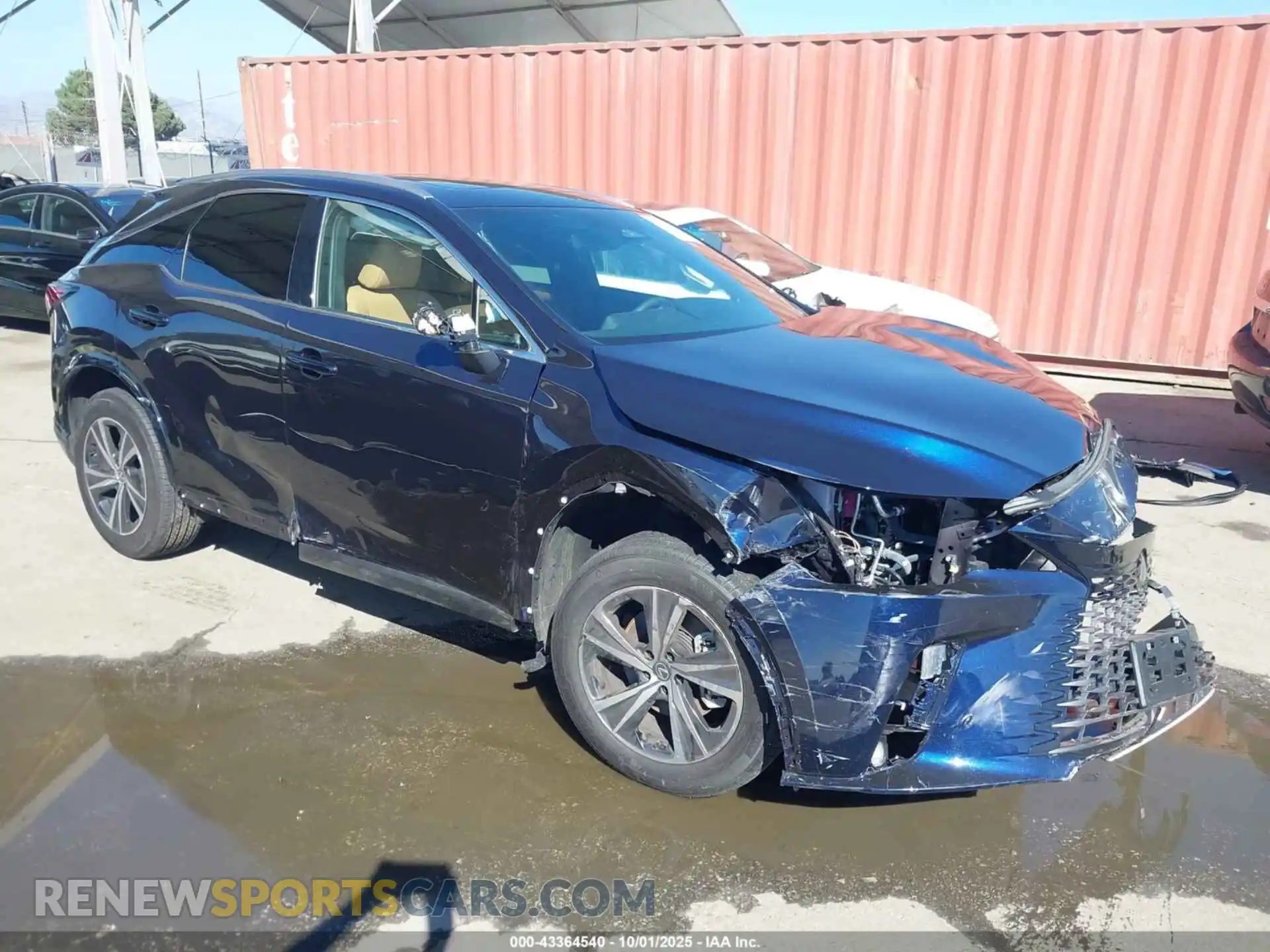 1 fotografías del automóvil dañado 2T2BAMBA1SC061624 LEXUS RX 350 2025
