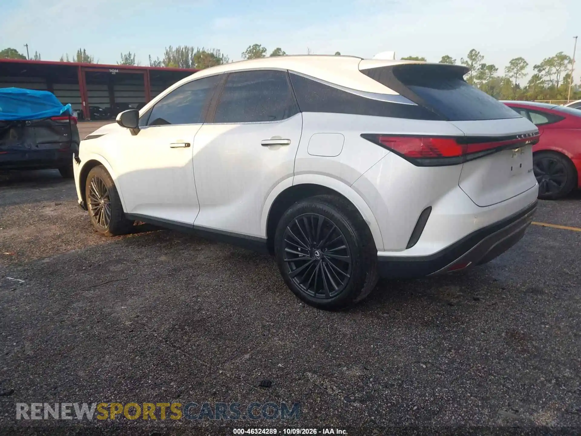 3 fotografías del automóvil dañado 2T2BAMBA4SC063223 LEXUS RX 350 2025