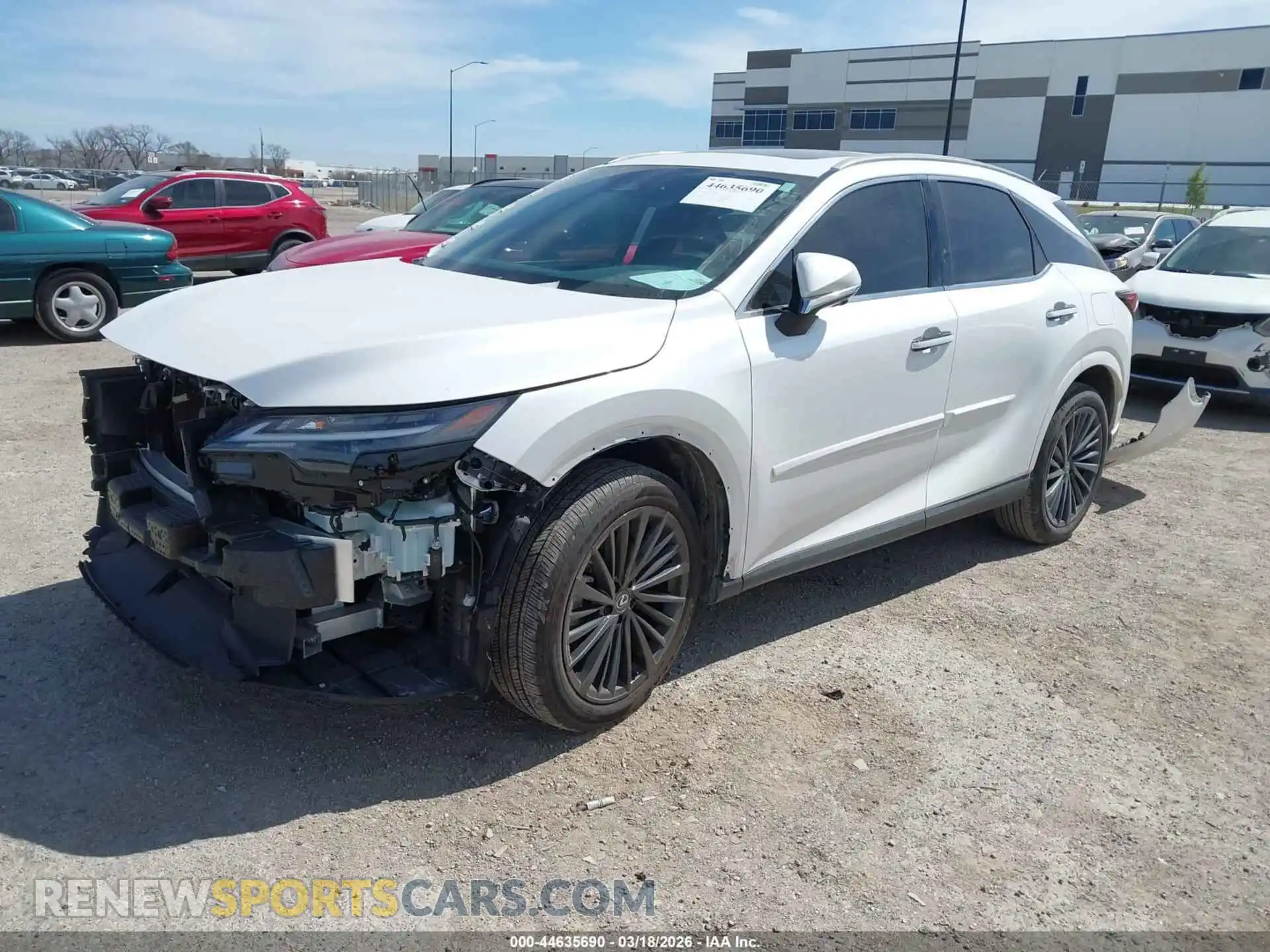 2 fotografías del automóvil dañado 2T2BAMBA7SC056752 LEXUS RX 350 2025