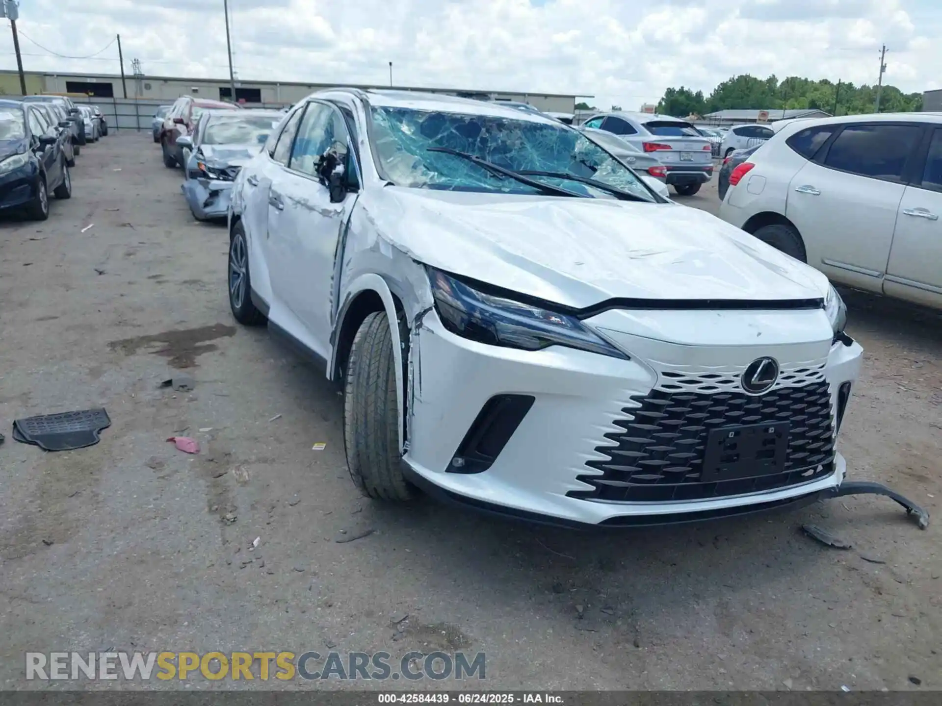 1 fotografías del automóvil dañado 2T2BAMBA7SC061210 LEXUS RX 350 2025